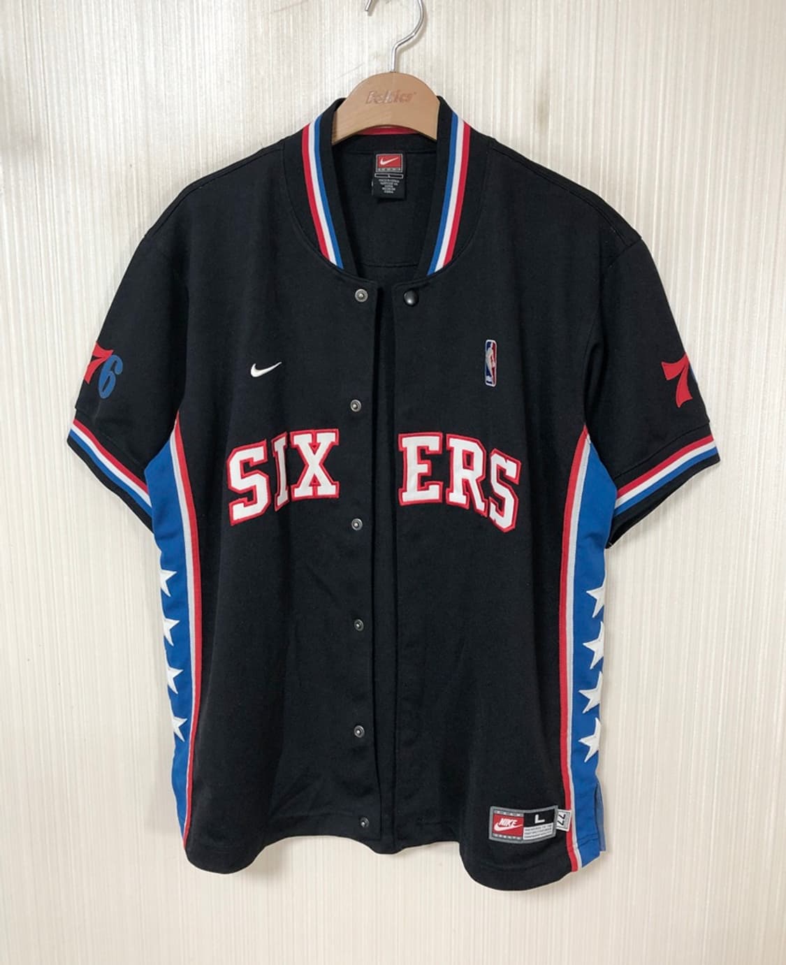NBA 나이키 필라델피아 76ERS 90's 올드슈팅져지 유스L(성인S) 상품이미지7