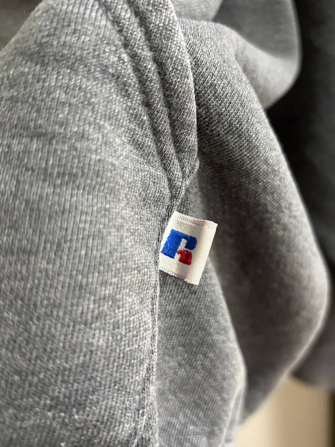 90s 빈티지 러셀 후드 다크그레이 상품이미지5