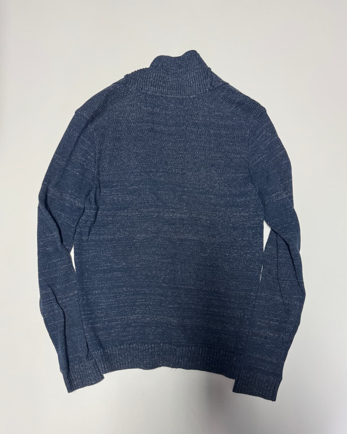 코오롱 시리즈 린넨 혼방 숄카라 가디건 네이비 M 상품이미지2