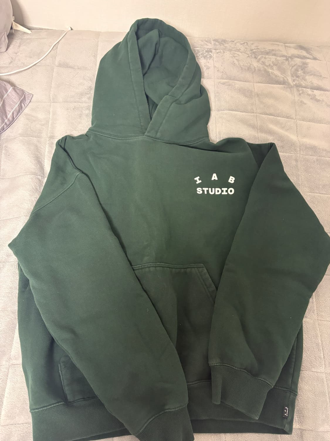 아이앱 딥그린 후드티 L 상품이미지1