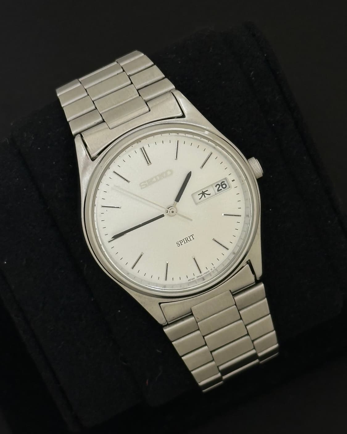세이코 스피릿 라운드 쿼츠 시계 상품이미지1