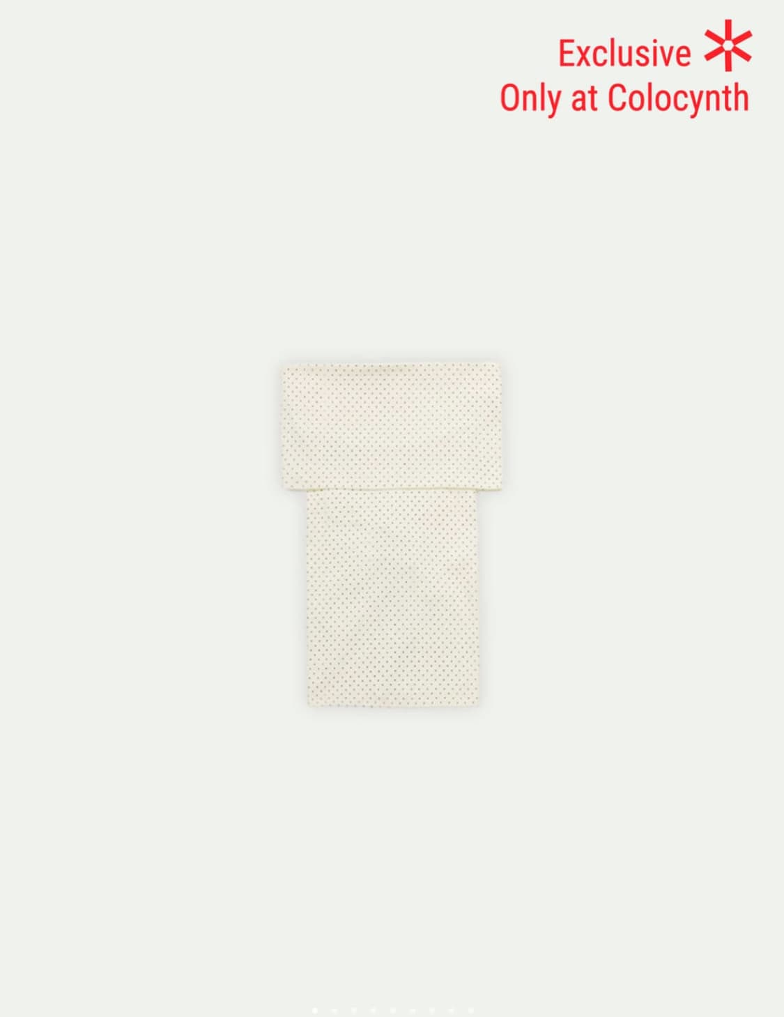 콜로신스 Back tie off shoulder - dot ivory 상품이미지2