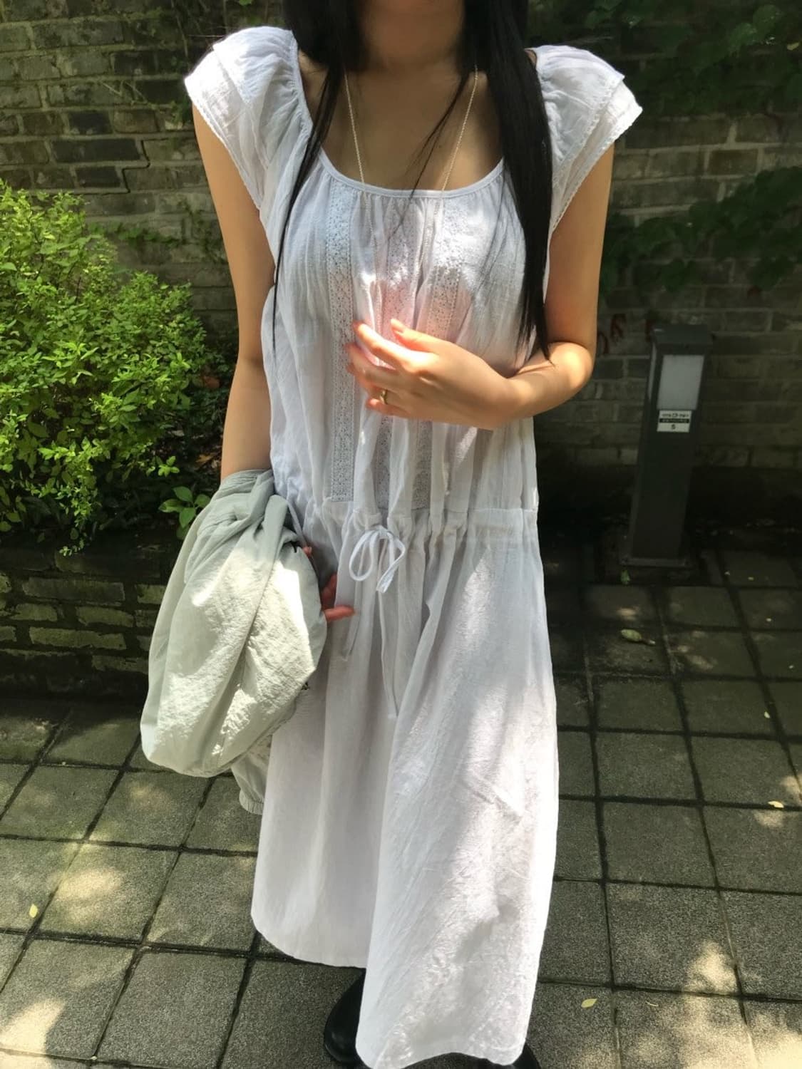 틸다 디어 롱 원피스 블랙색상 상품이미지1