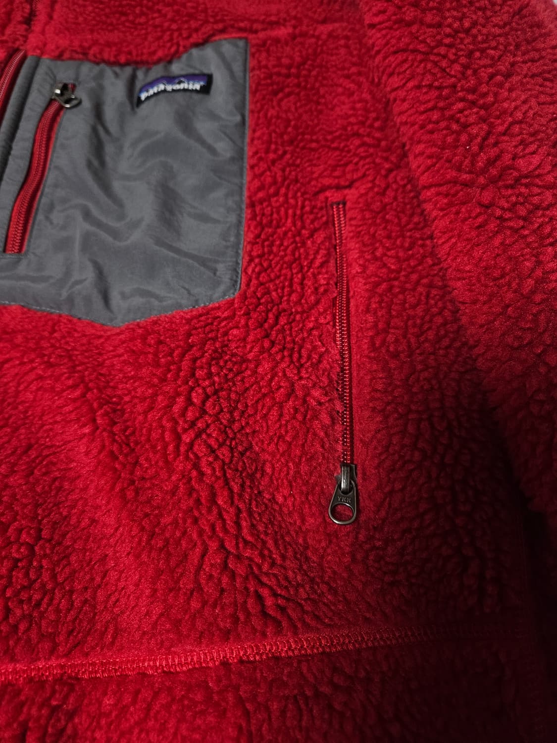 파타고니아 레트로 자켓 딥파일 레드 S 상품이미지4