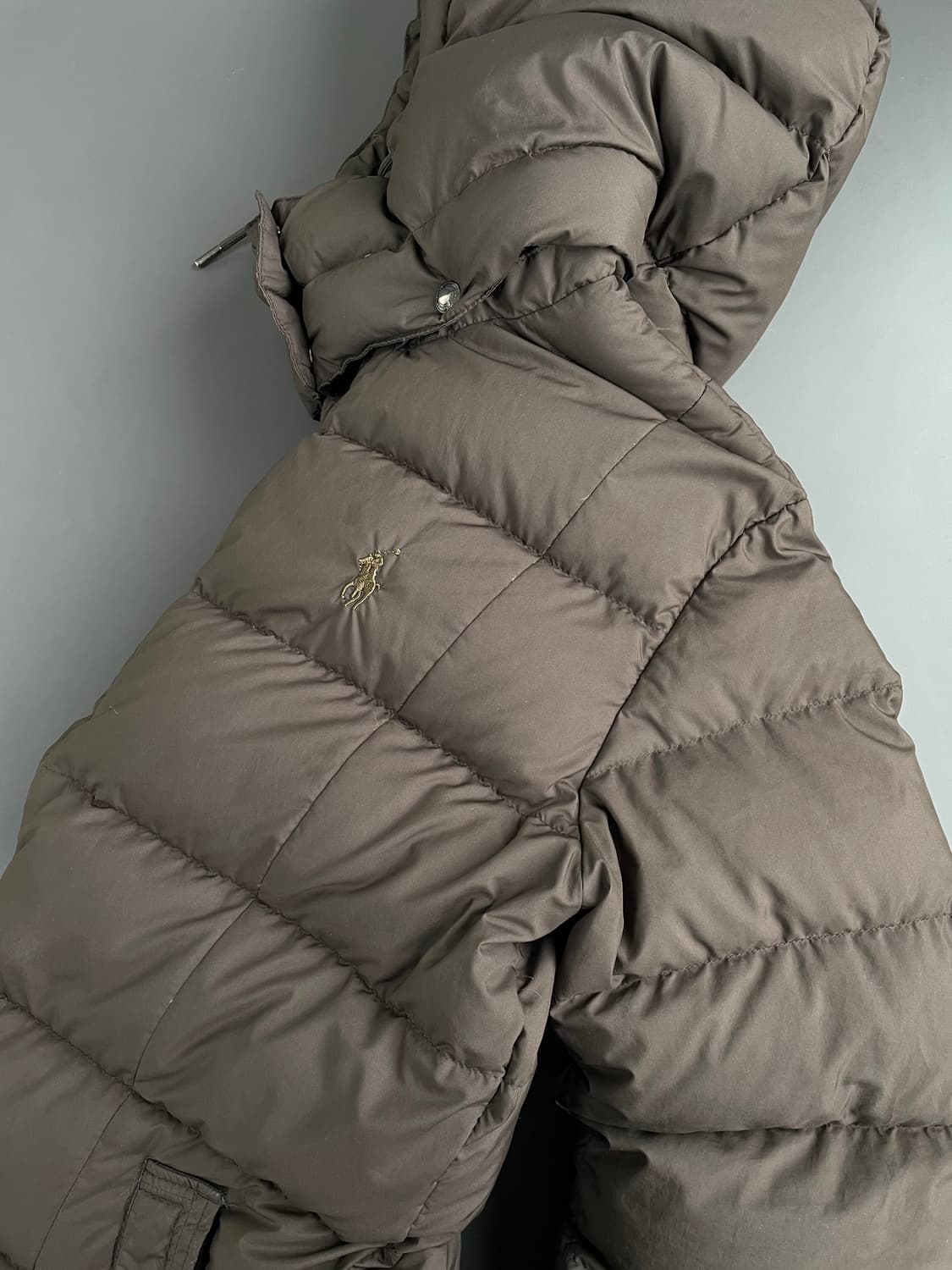 [S] 폴로 랄프로렌 여성 자수로고 다운 롱 패딩 상품이미지4