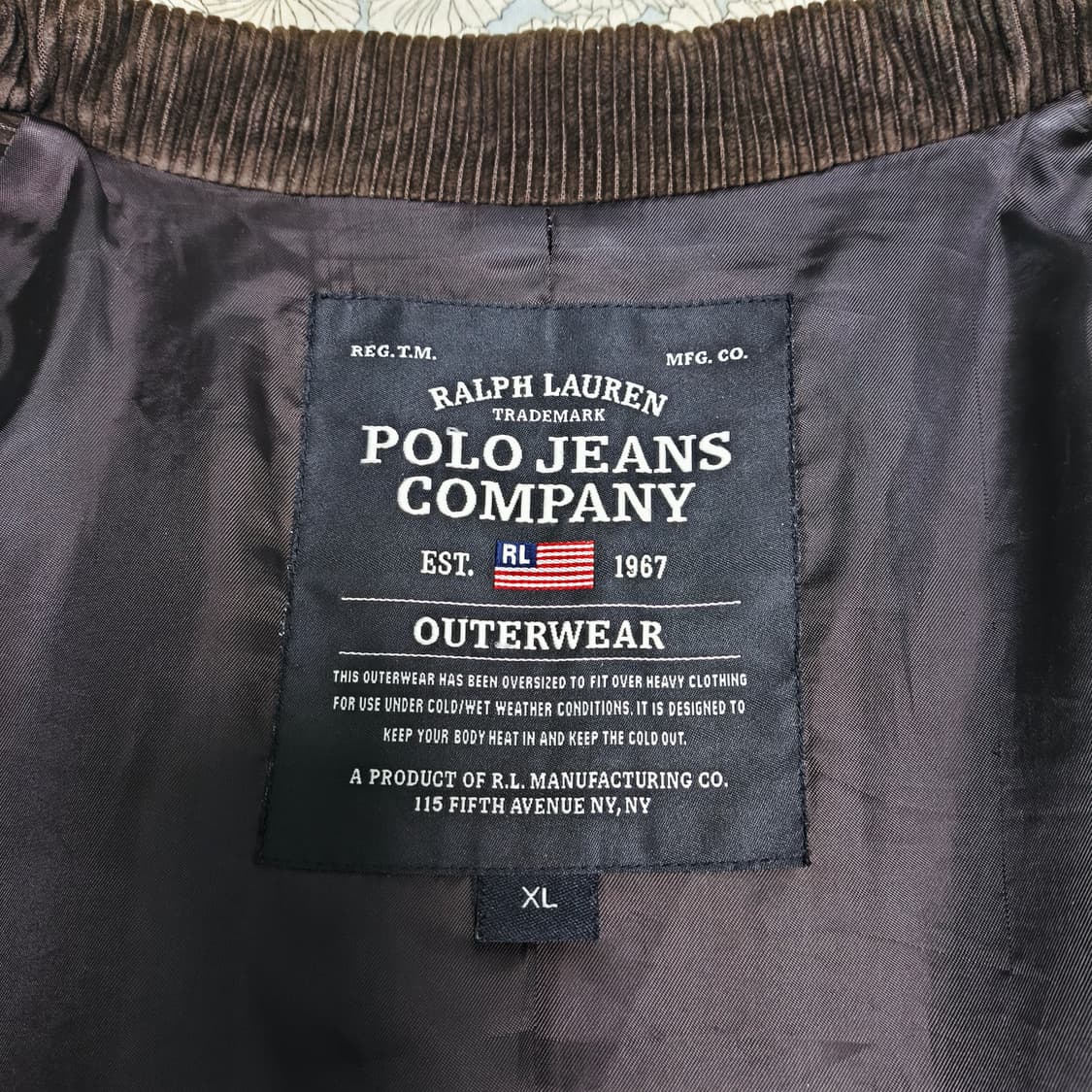 [XL] 폴로 진스 코듀로이 패치 자켓 상품이미지3