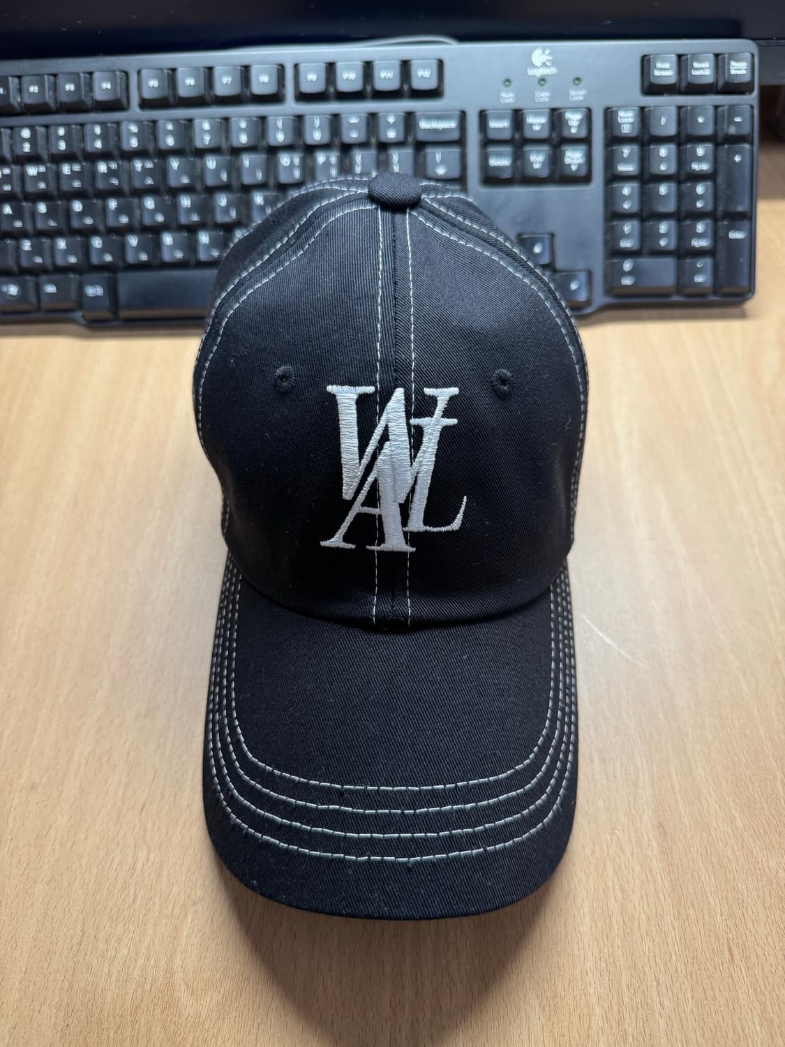 우알롱 스티치 볼캡 M 상품이미지1