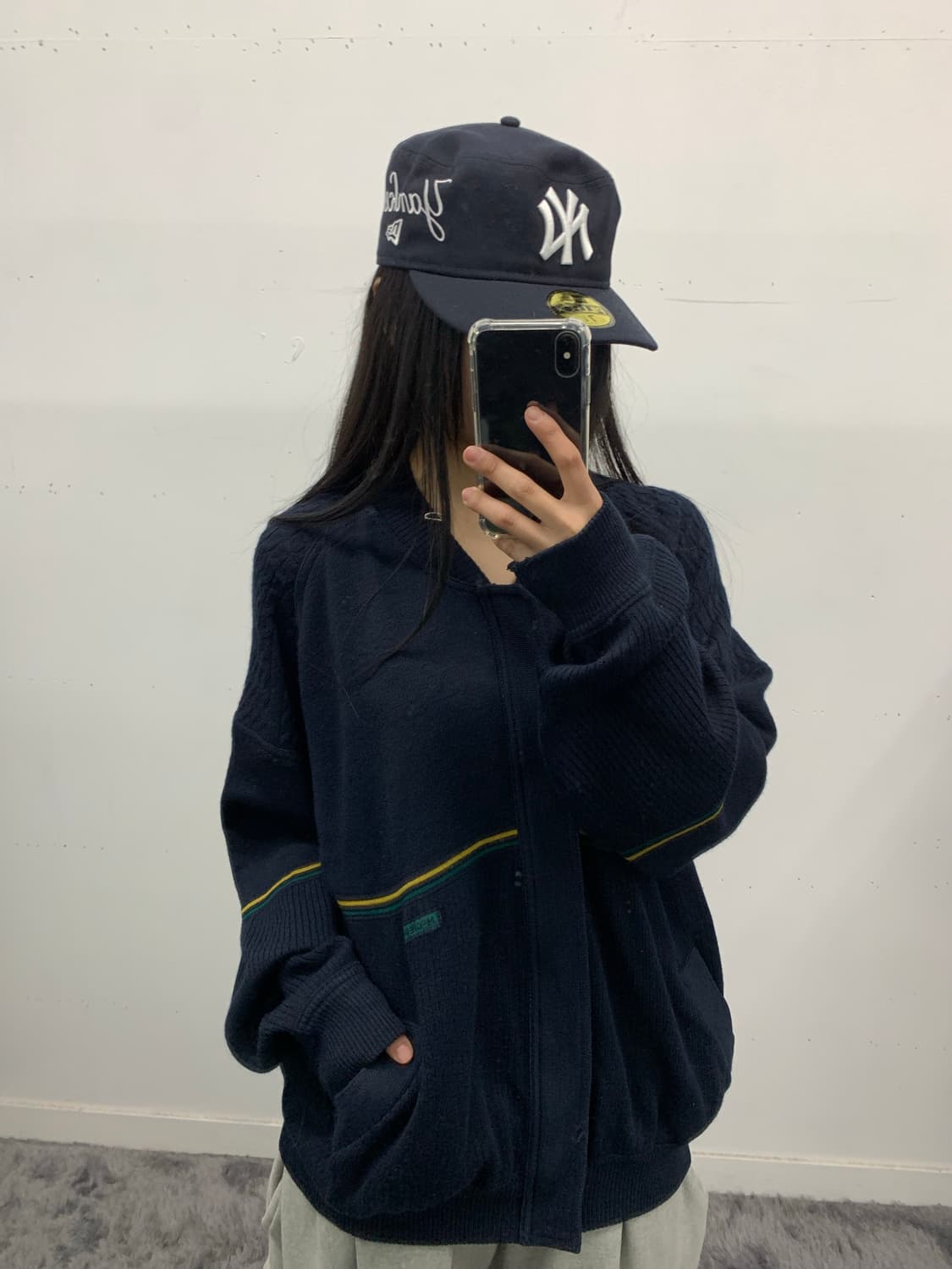 맥그리거 니트 집업 made in italy 상품이미지2