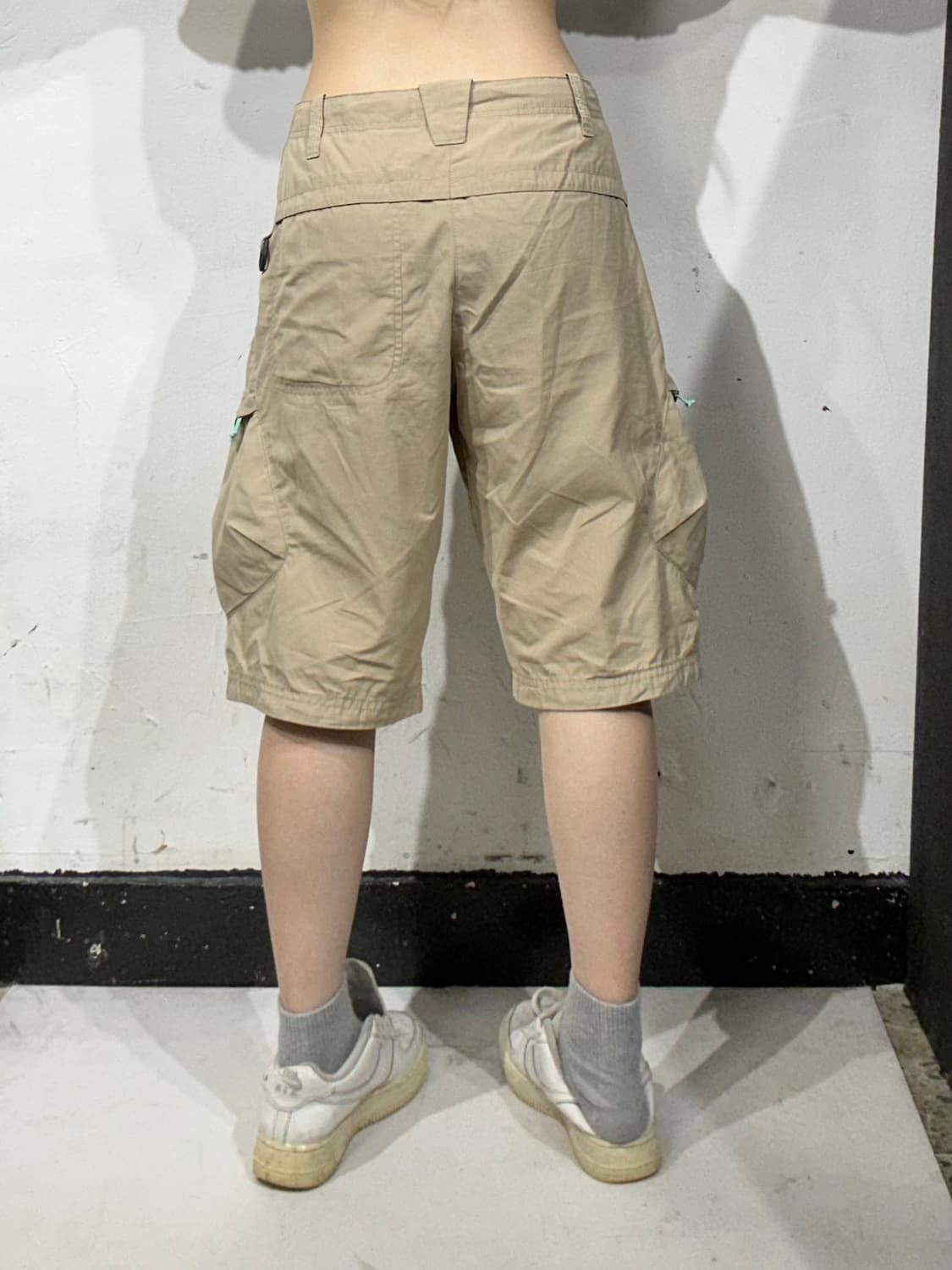 나이키 베이지 하프 카고 팬츠 버뮤다 반바지 L 상품이미지3