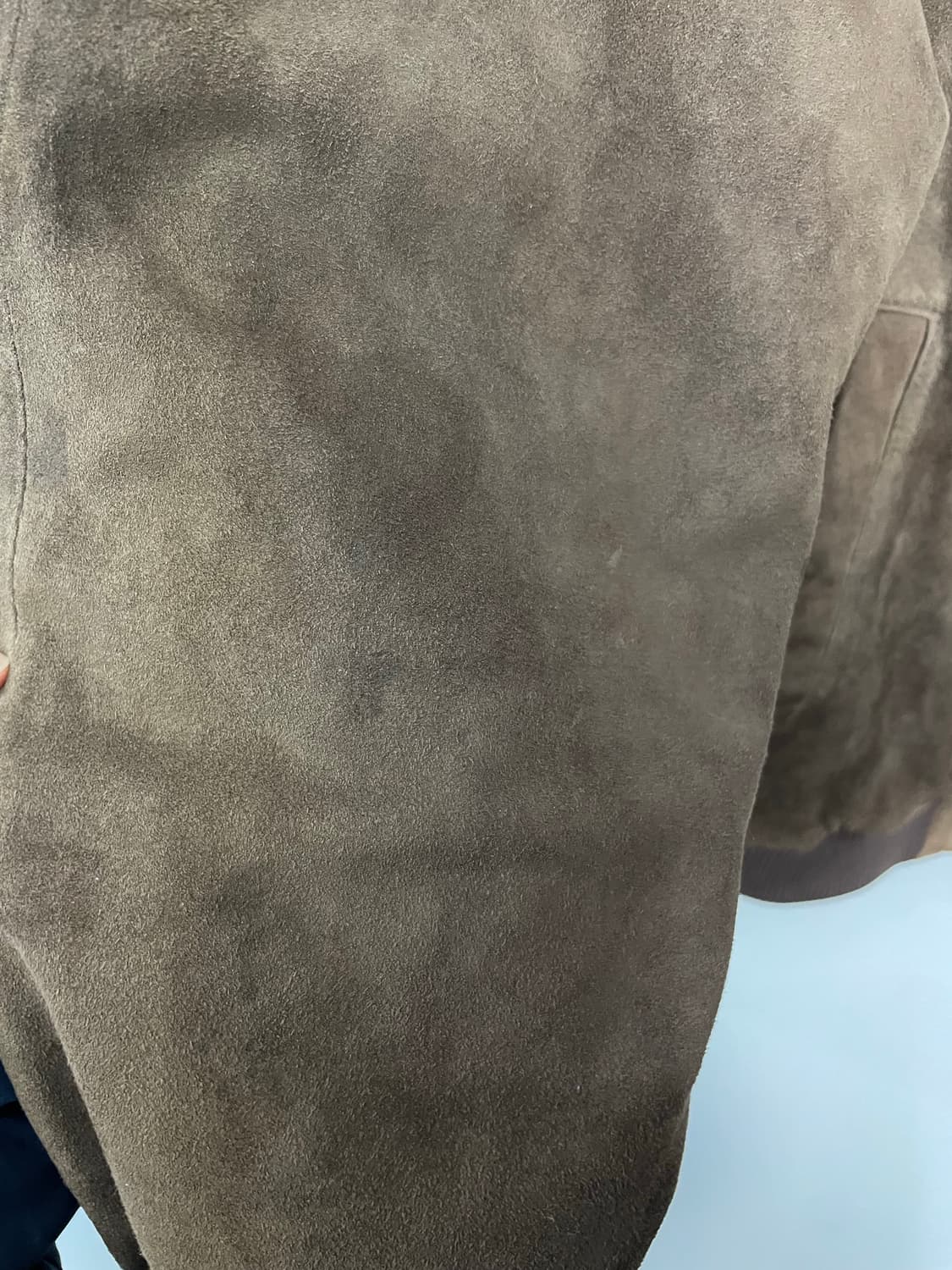 빈티지 MANSTER 브라운 스웨이드 자켓 H1925 상품이미지6