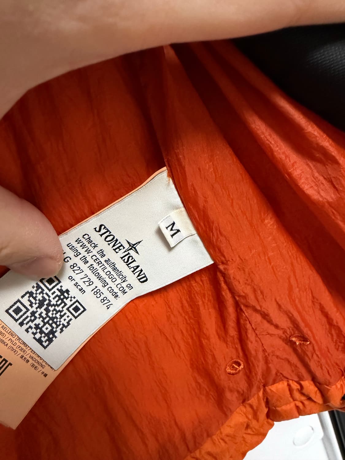 스톤아일랜드 크링클랩스 패딩조끼 상품이미지3