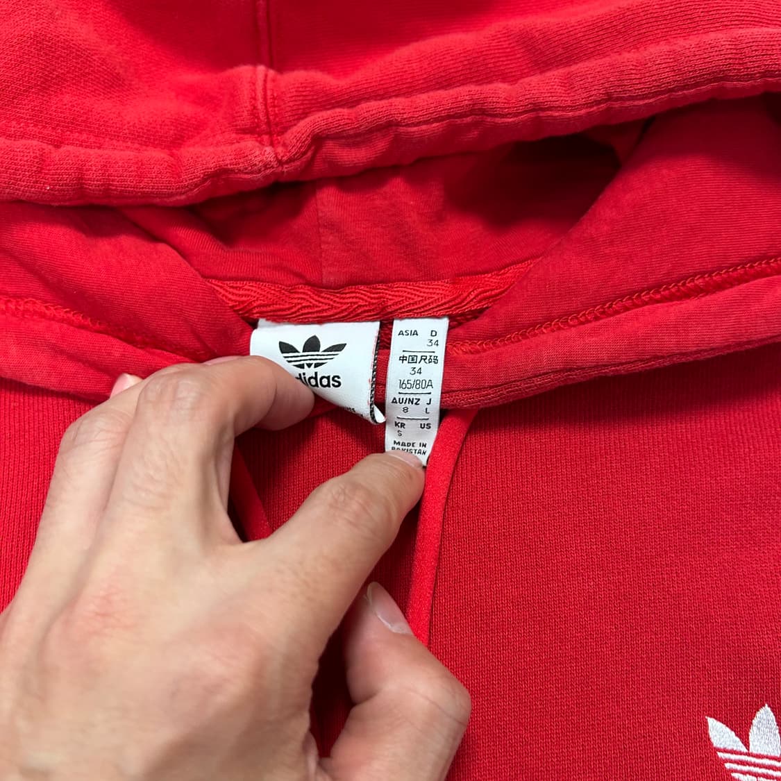 Adidas Firebird Red Hoodie 상품이미지6