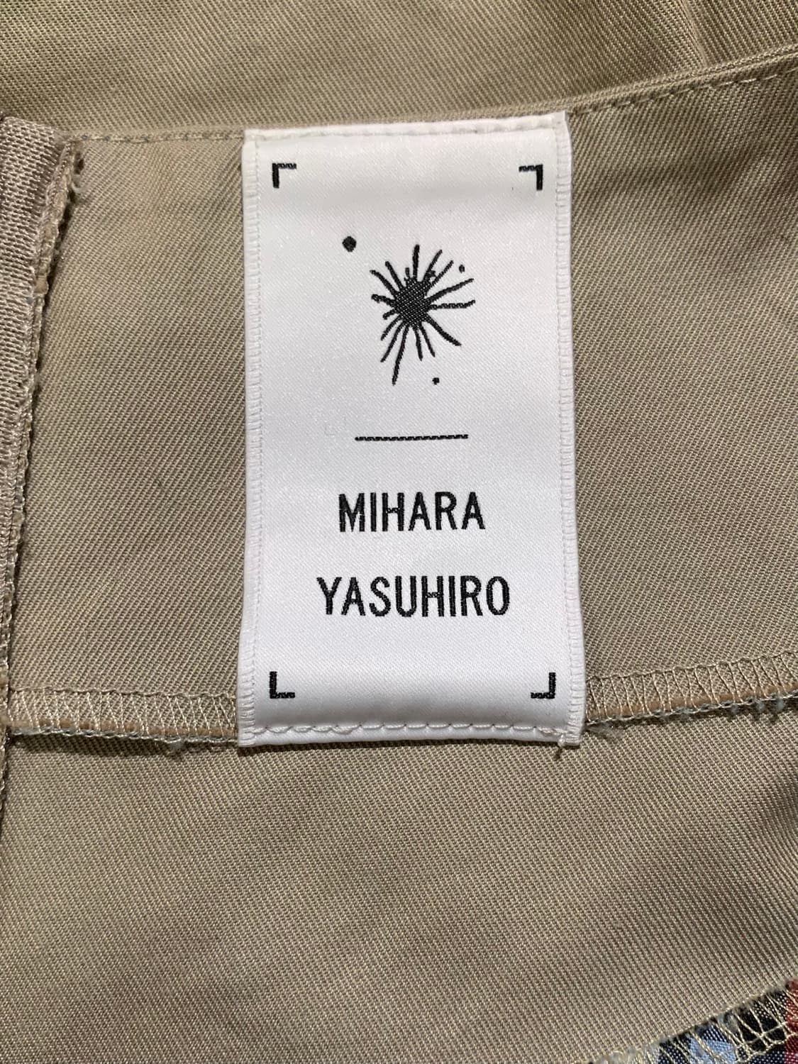 미하라 야스히로 베이지 체크 랩스커트 + 벨트 상품이미지8