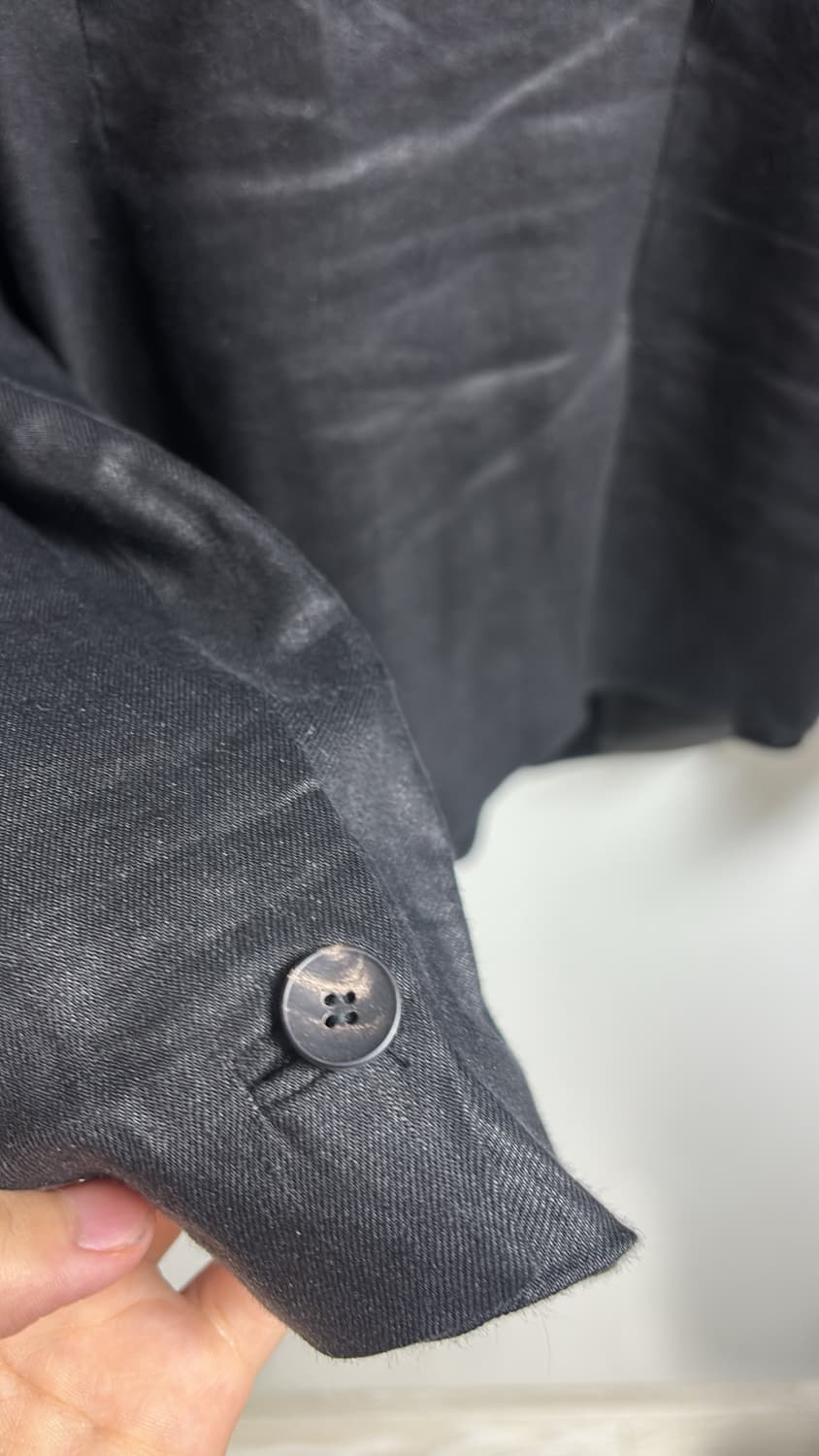 헬무트랭 레더카라 왁스코팅 블레이저 6사이즈 상품이미지7