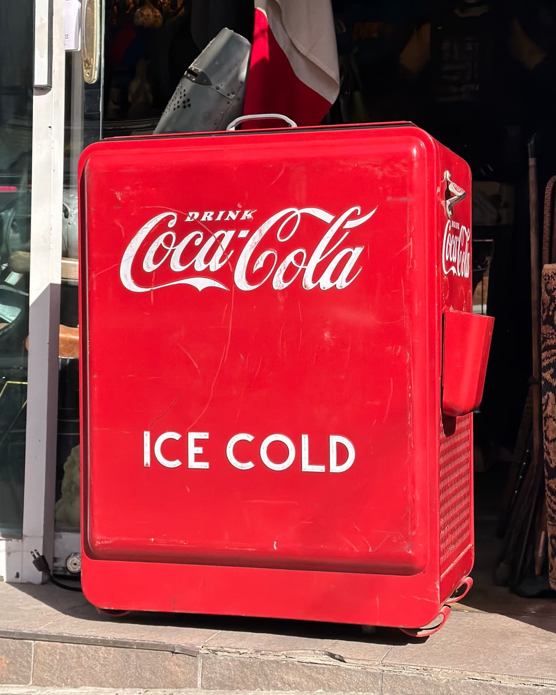 빈티지 소품 1950년 오리지널 코카콜라 쿨러  상품이미지1