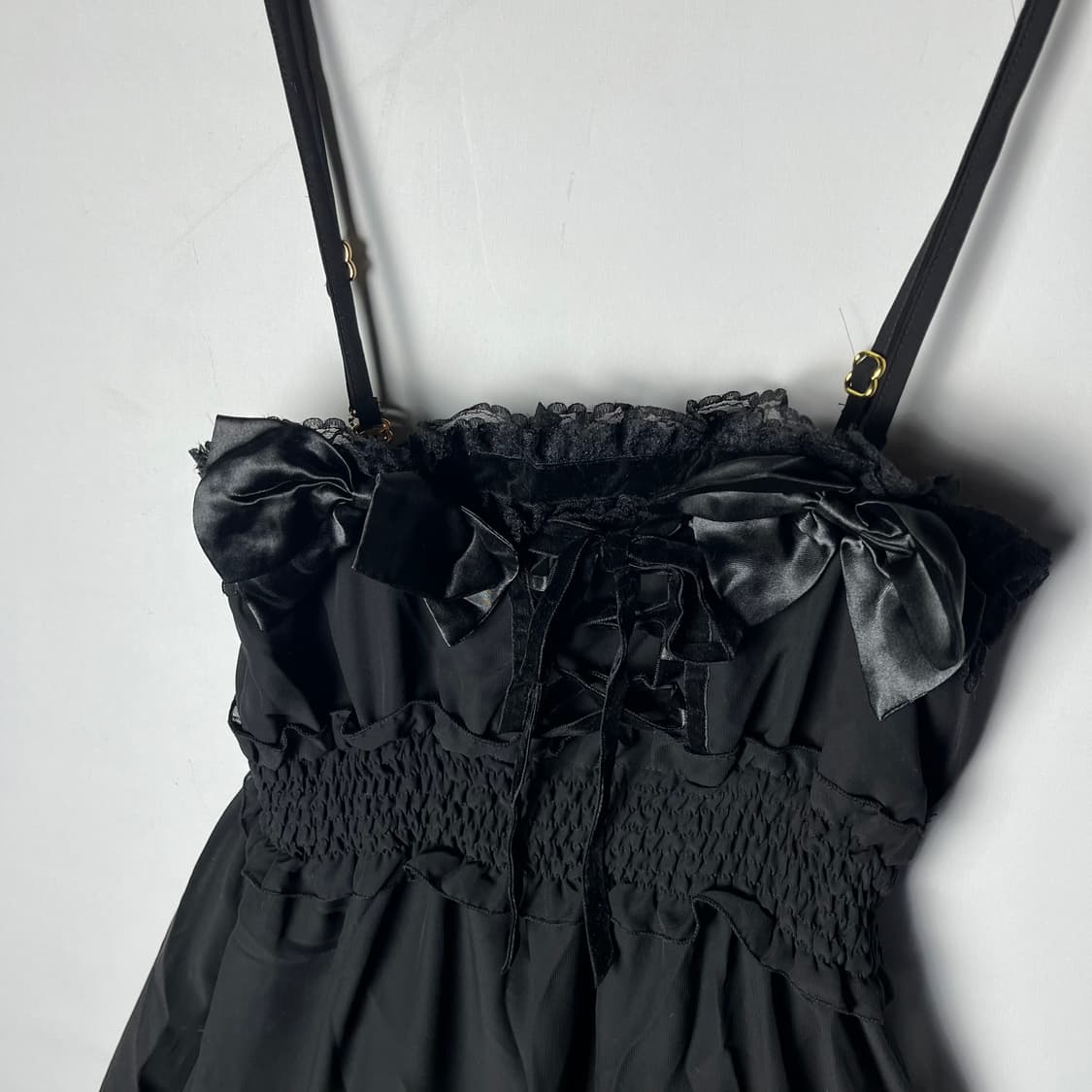 [Tralala] 트랄라라 리본 프릴 원피스 상품이미지2