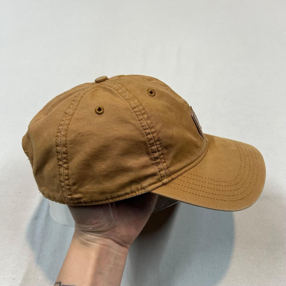 칼하트 워크웨어 볼캡 모자 브라운 상품이미지5