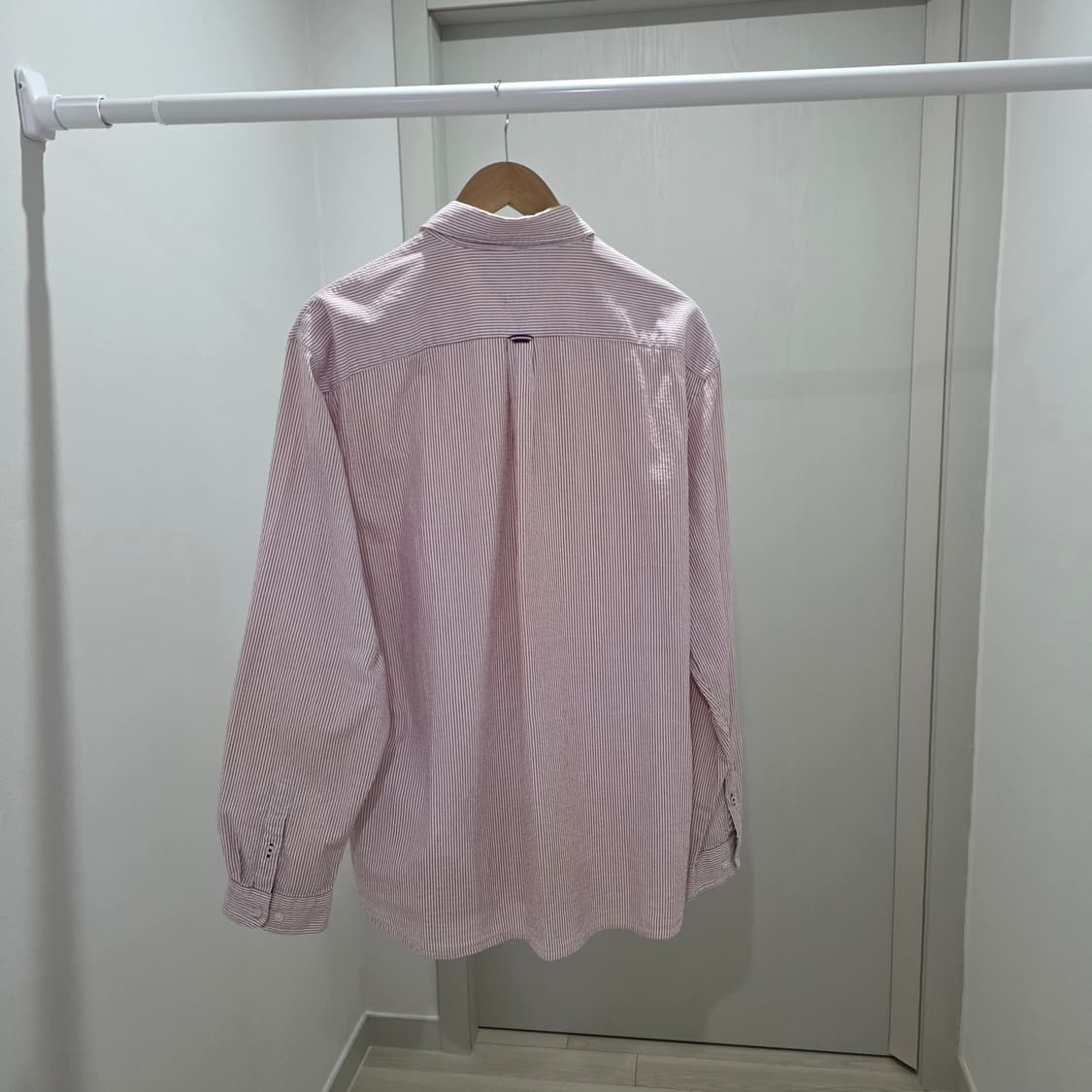 타미힐피거 핑크 스트라이프 셔츠 2XL 상품이미지7