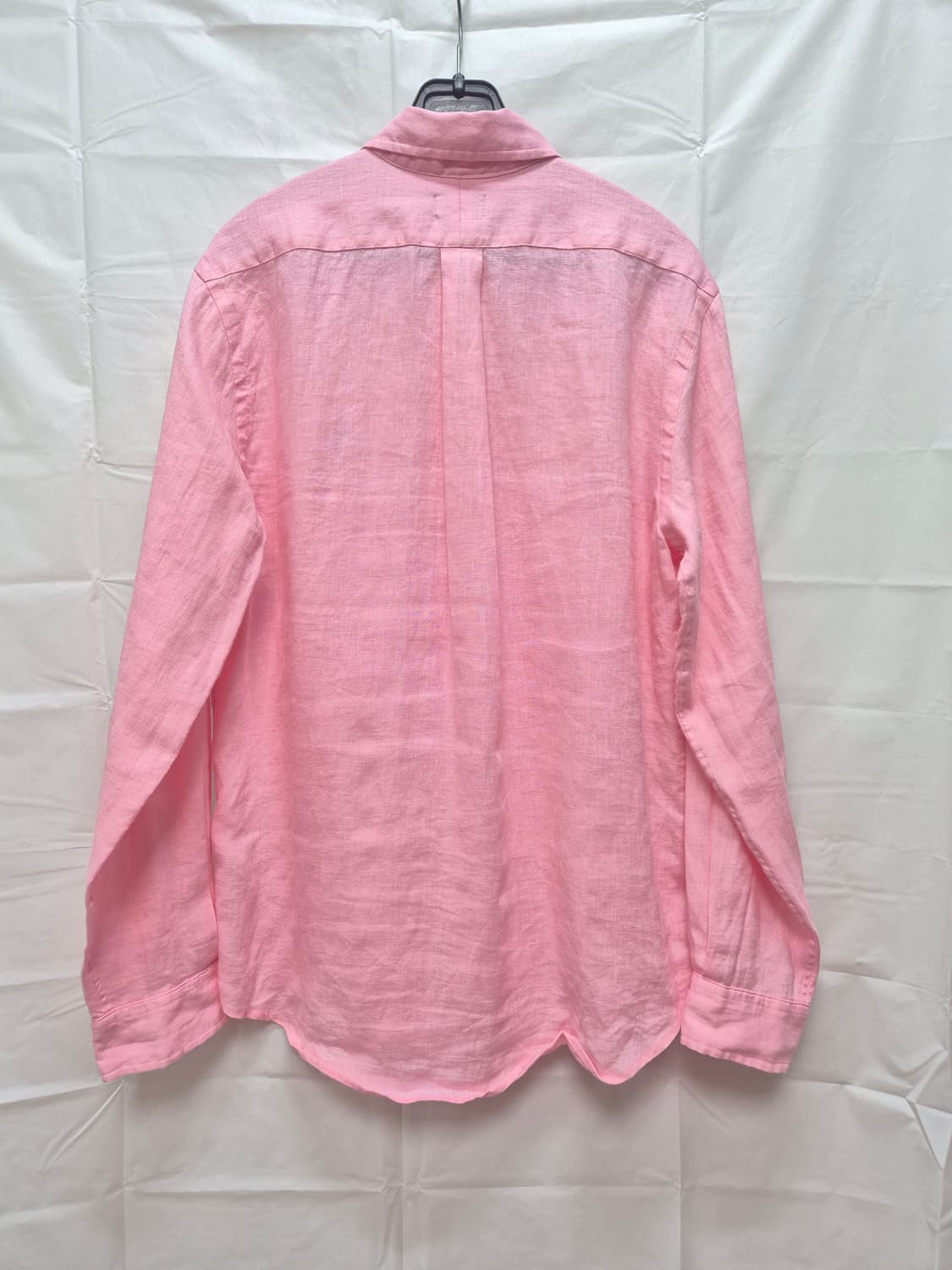 폴로 린넨 셔츠 핑크 상품이미지4