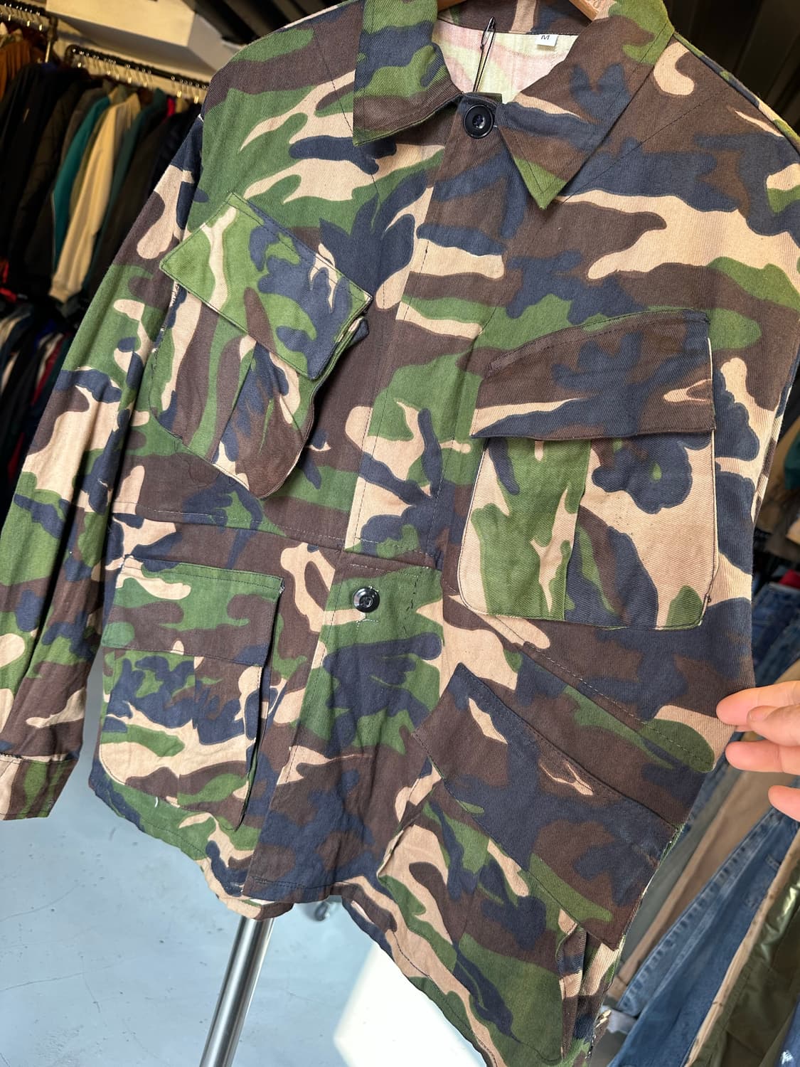 유럽군 카모 컴뱃 필드자켓 상품이미지4