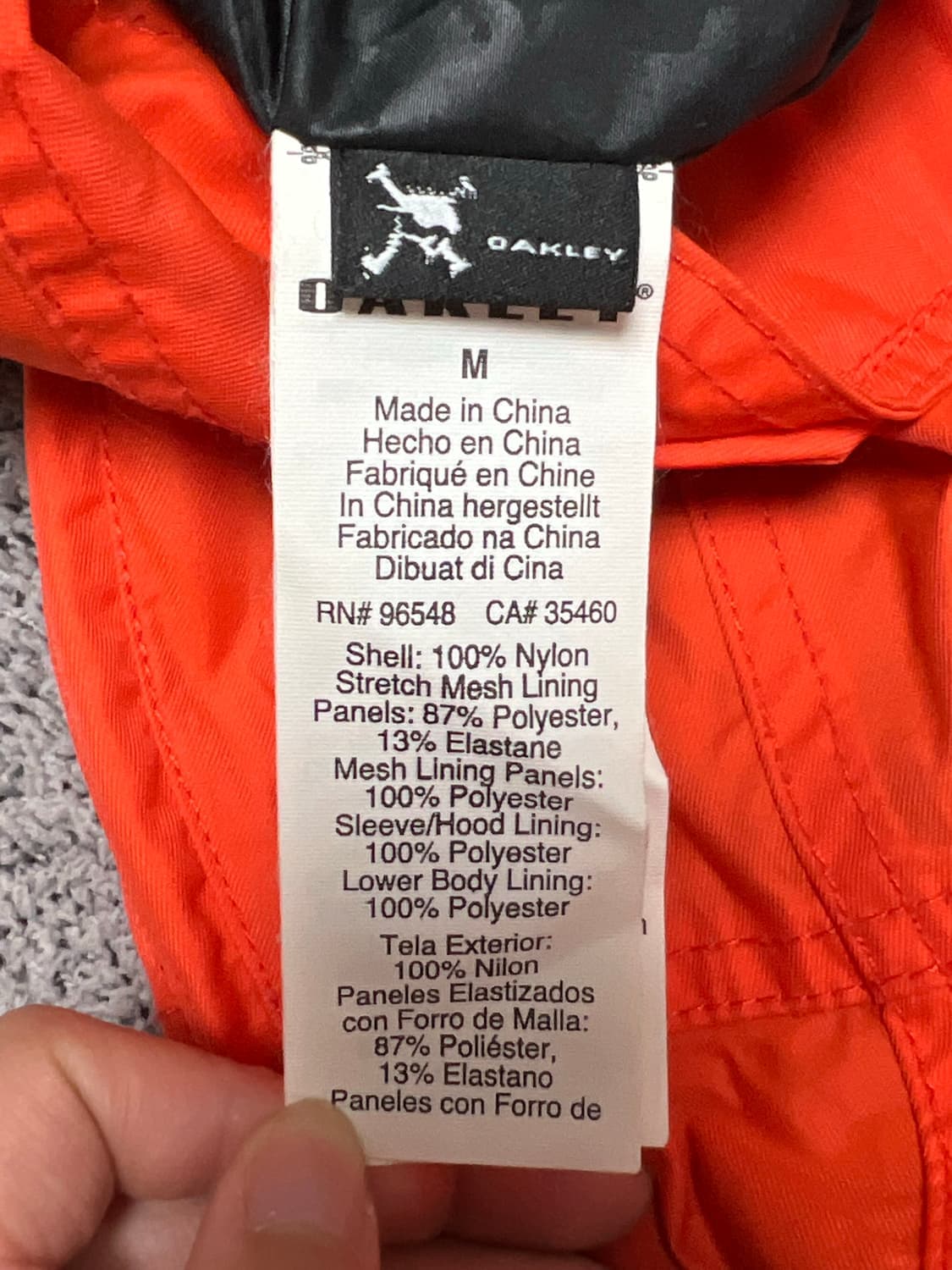 (M) 오클리 2000s 빈티지 바람막이 상품이미지5
