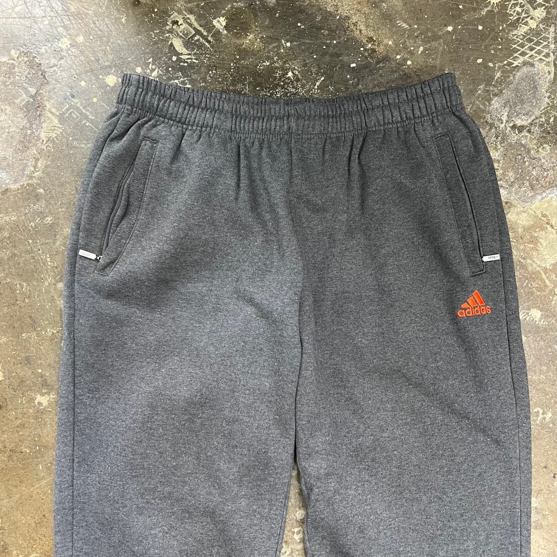 105) 아디다스 기모 트레이닝복 바지트랙 팬츠 상품이미지3