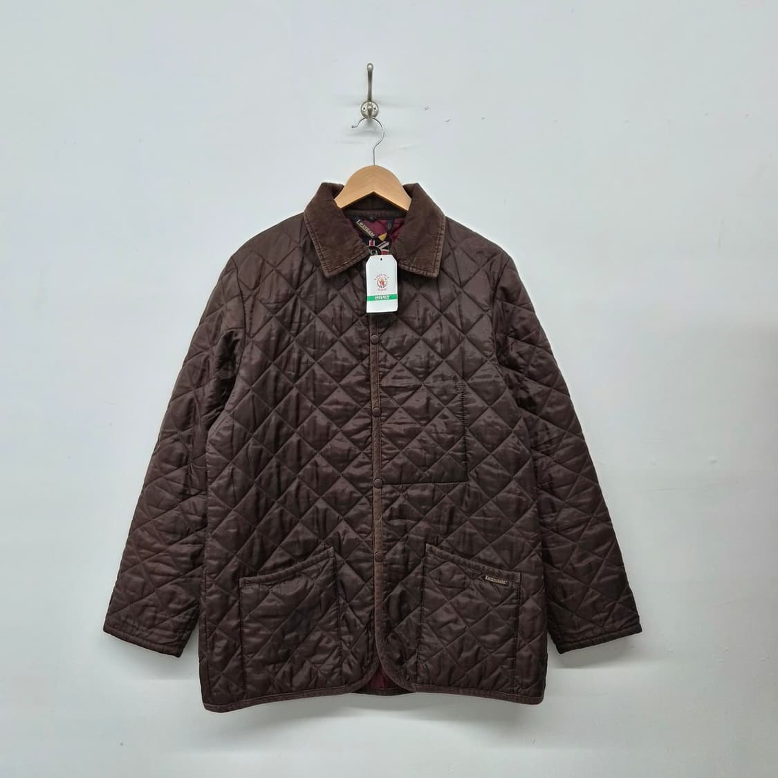 라벤햄 브라운 퀄팅자켓 남성 L 상품이미지1