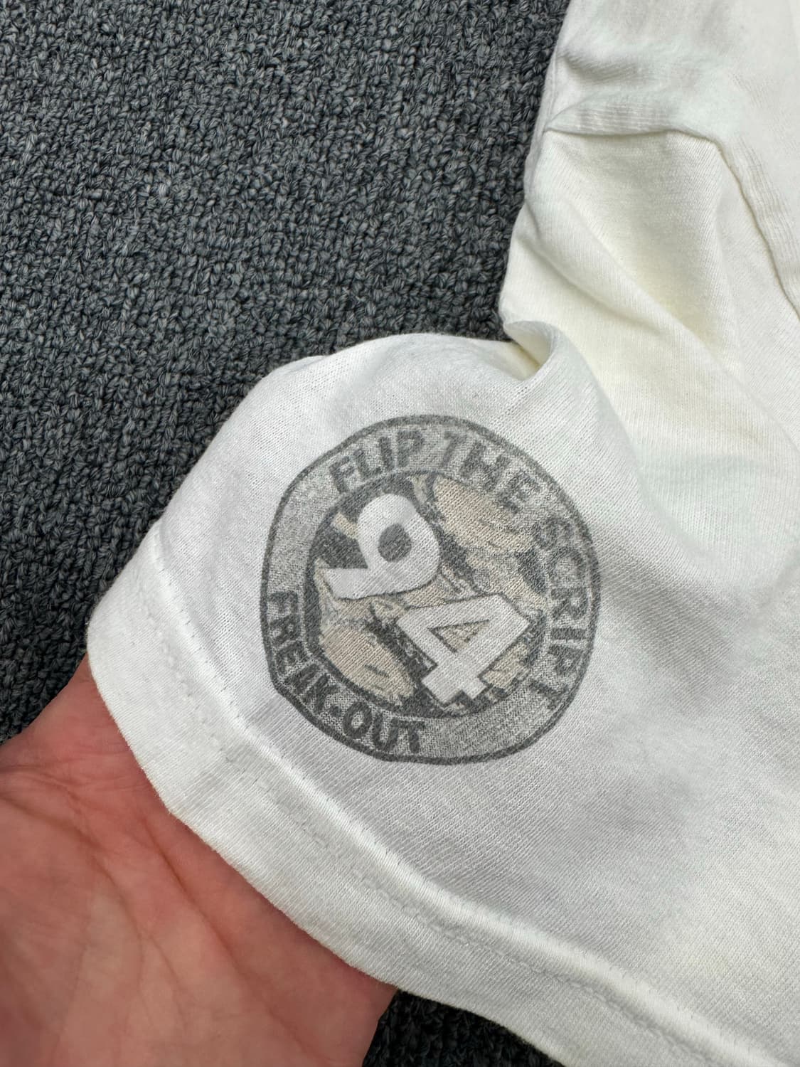 L)F.T.S Surplus 빈티지 프린팅 반팔 상품이미지4