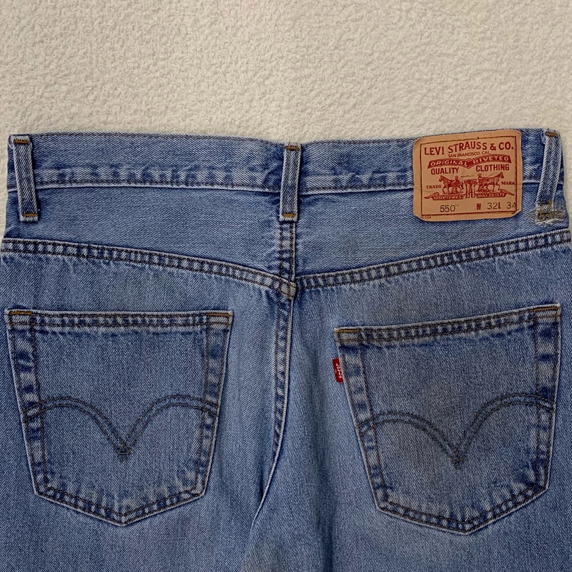 [32,33] 00's 리바이스 550 릴렉스드핏 데님팬츠 상품이미지2