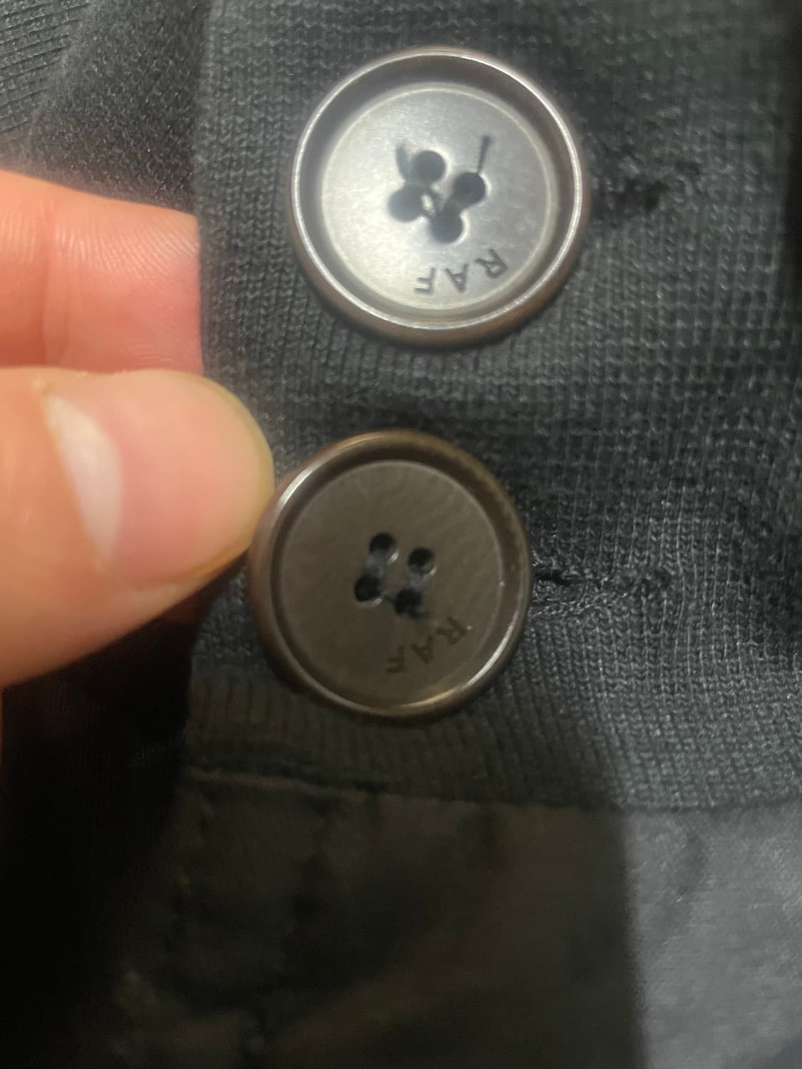 라프시몬스 크롭 버튼 봄버자켓 상품이미지3