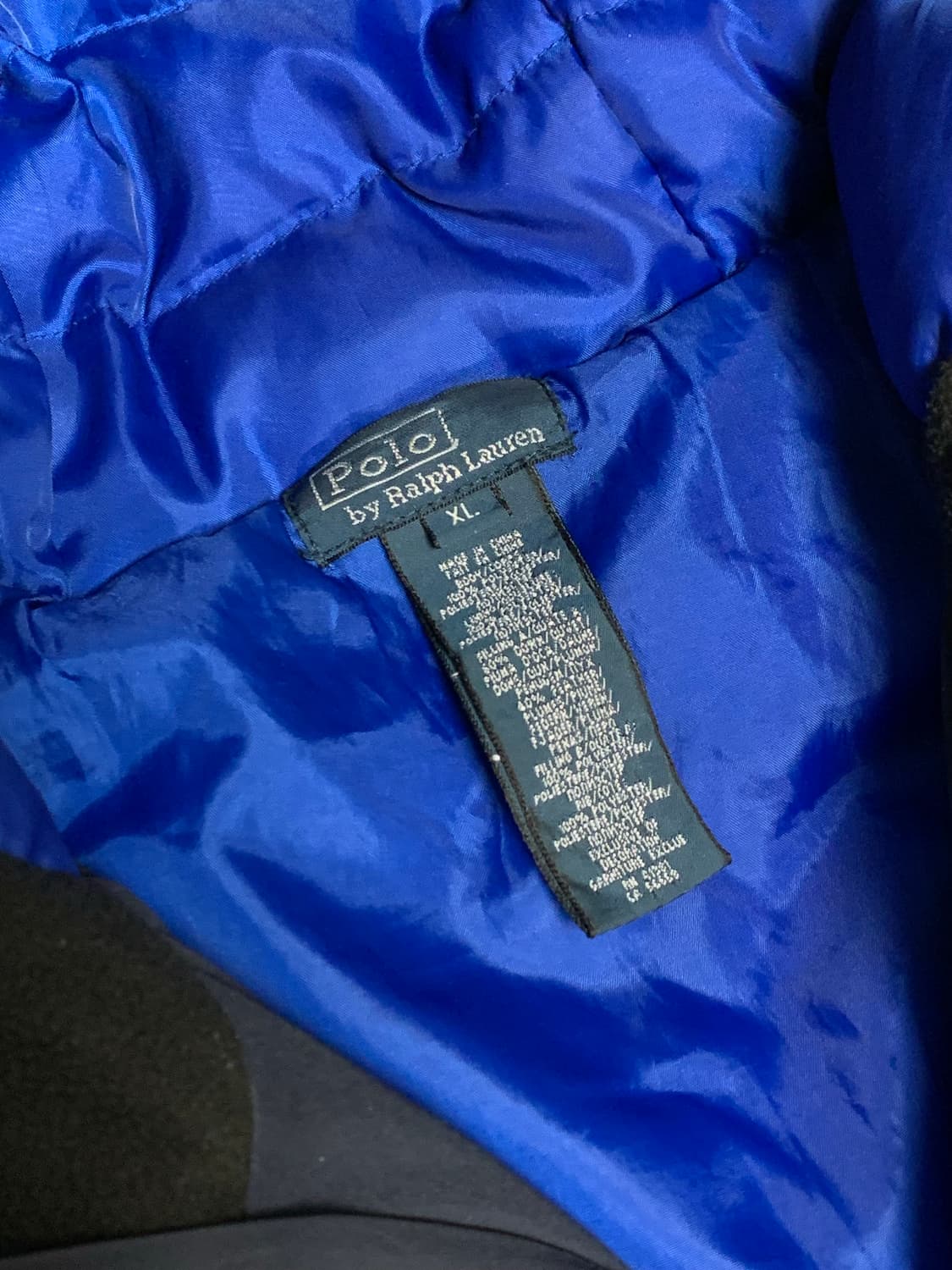 폴로 빅포니 패딩 네이비 상품이미지5