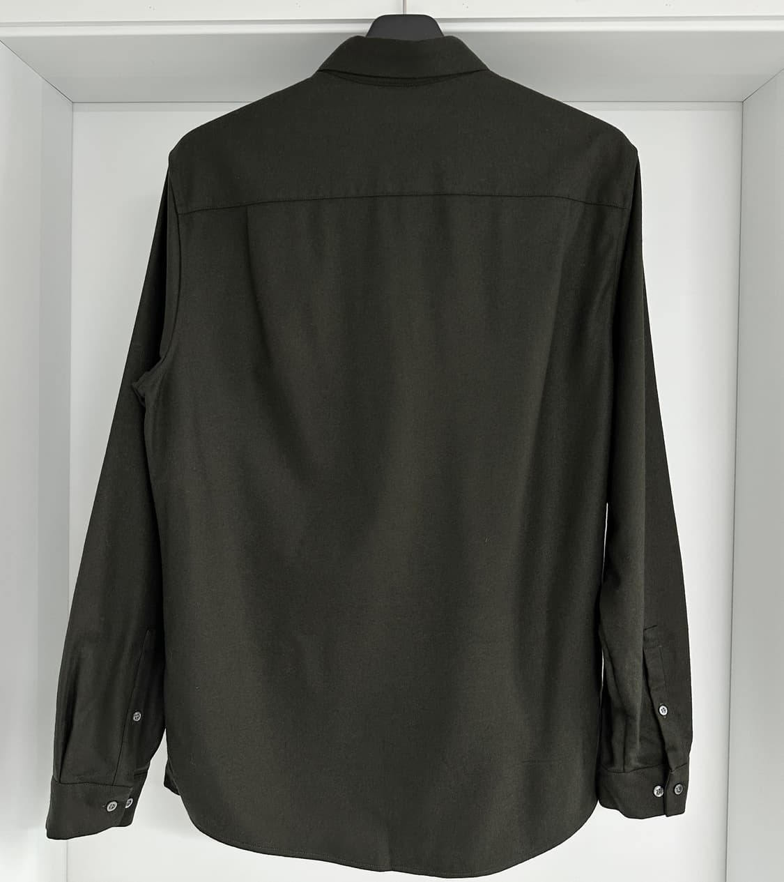 [코스] 남성 카키 울 셔츠 상품이미지5