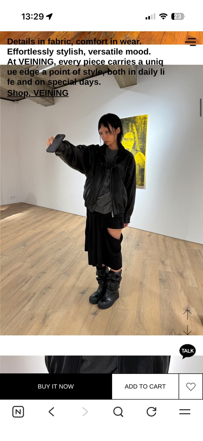 베이닝 컷아웃 스트랩 미디스커트 상품이미지1