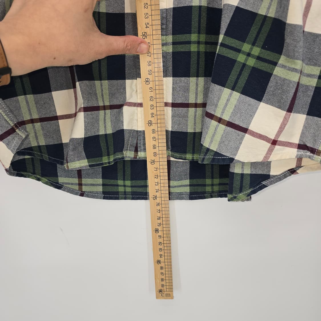 아메리칸 빈티지 감성 체크 셔츠 상품이미지6