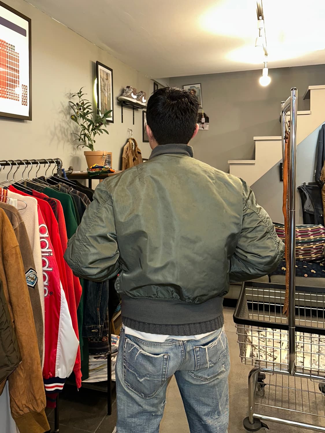 90’s Alpha Industries Ma-1 USA flight 상품이미지3