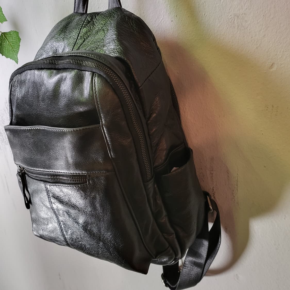 리얼 레더 백팩 상품이미지4