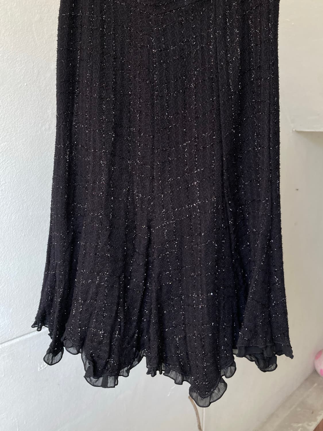 블랙 플레어 미디 스커트 상품이미지9