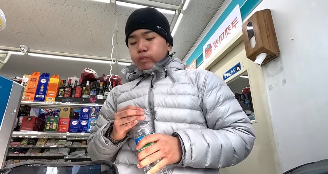 라이트 그레이 경량패딩 (유튜버 이자반 착용) 상품이미지4