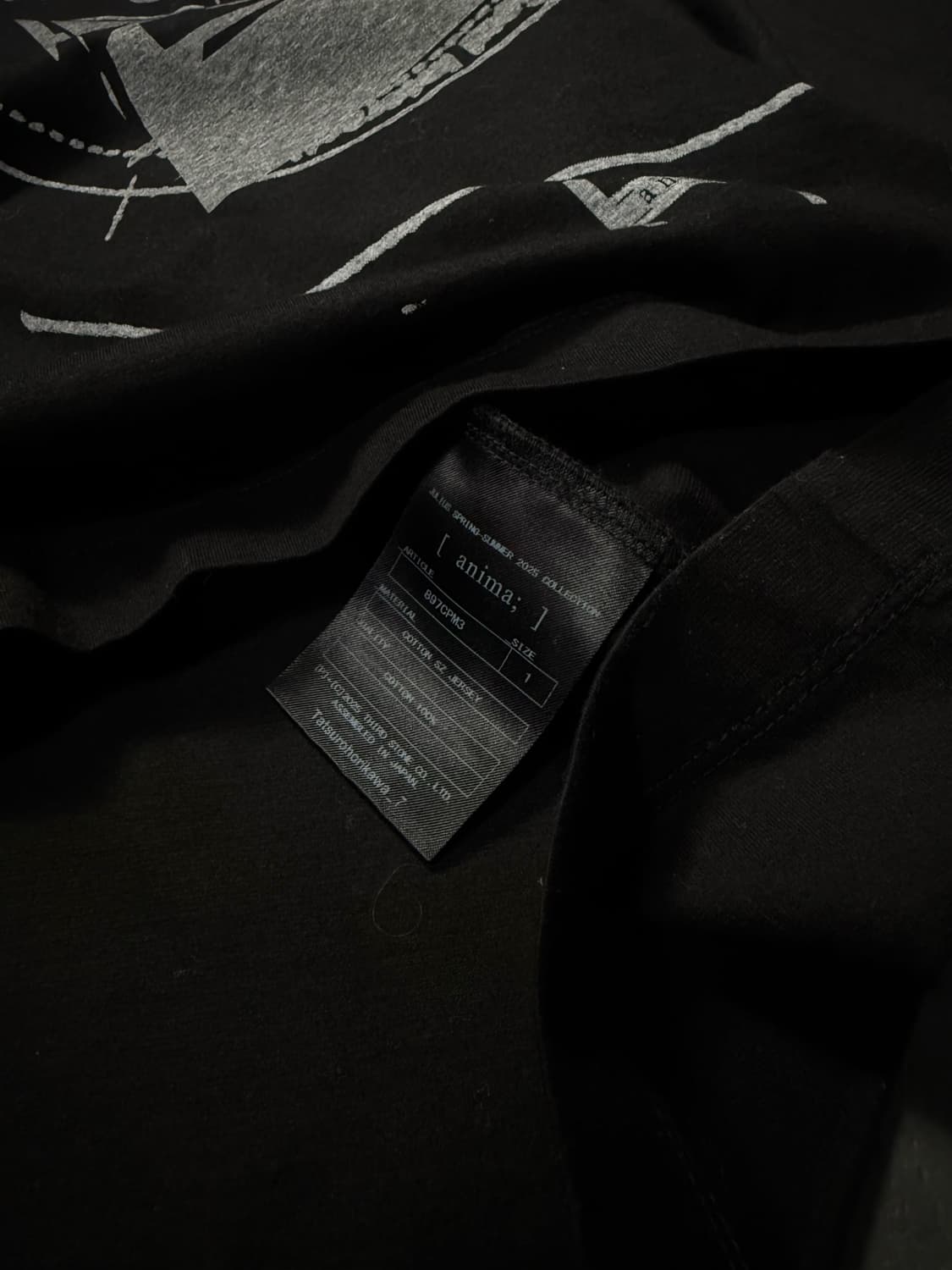 Julius 25SS [ anima; ] Graphic Print T-S 상품이미지6