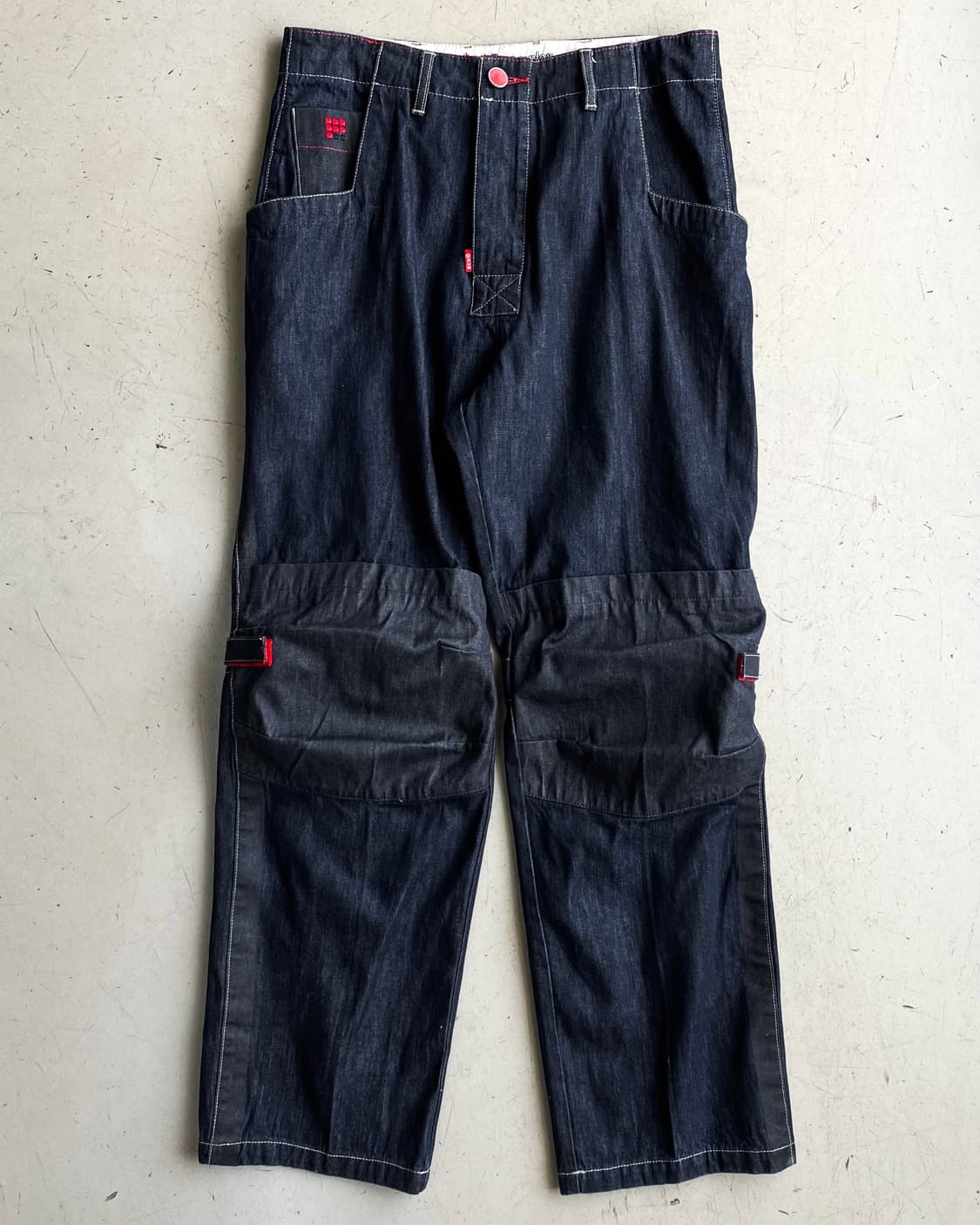 Ecko 올드스쿨 더블 니 데님 팬츠 상품이미지3