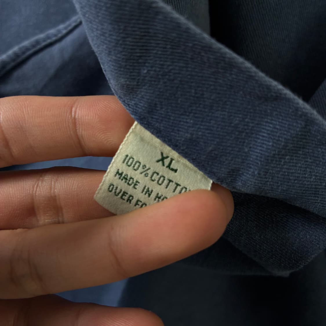 Levi's  리바이스 90,s 레드탭 코튼 네이비 셔츠  상품이미지6