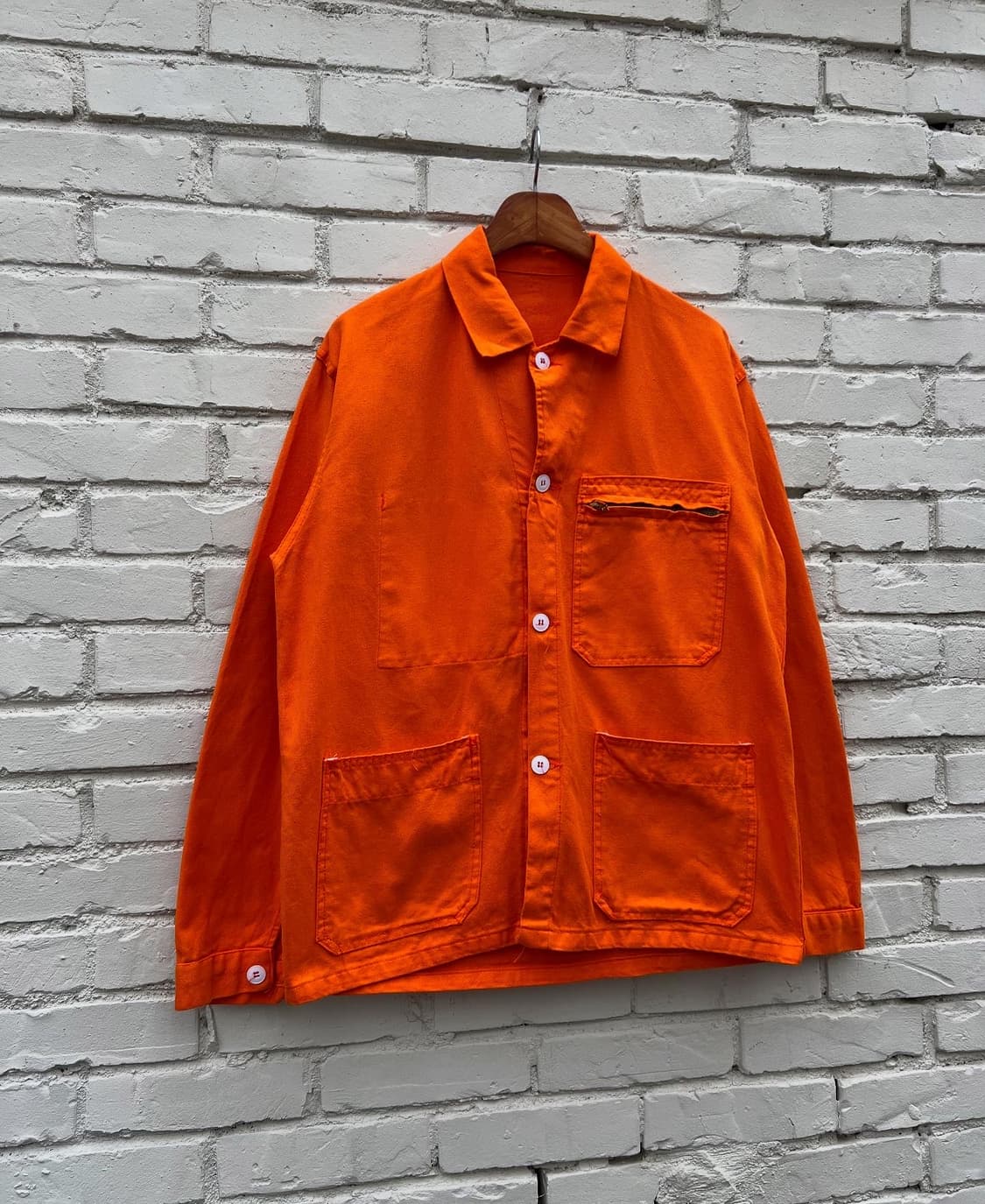OLD VINTAGE "ORANGE" FRENCH 빈티지프렌치워크자켓 상품이미지2