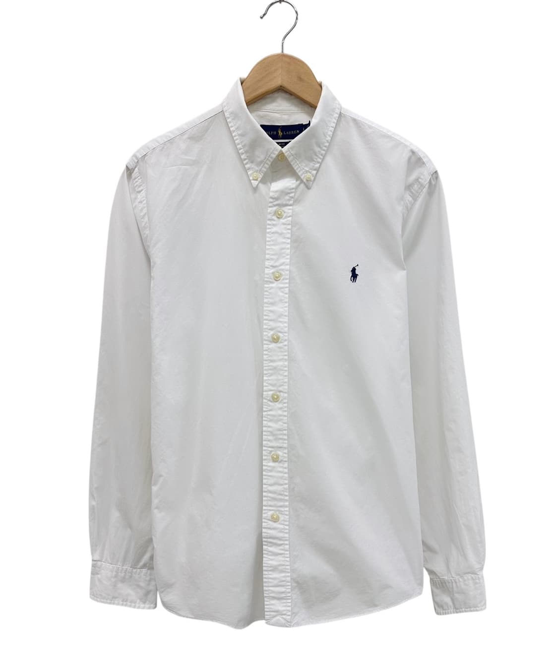 폴로 슬림핏 셔츠 화이트 (L) 상품이미지1