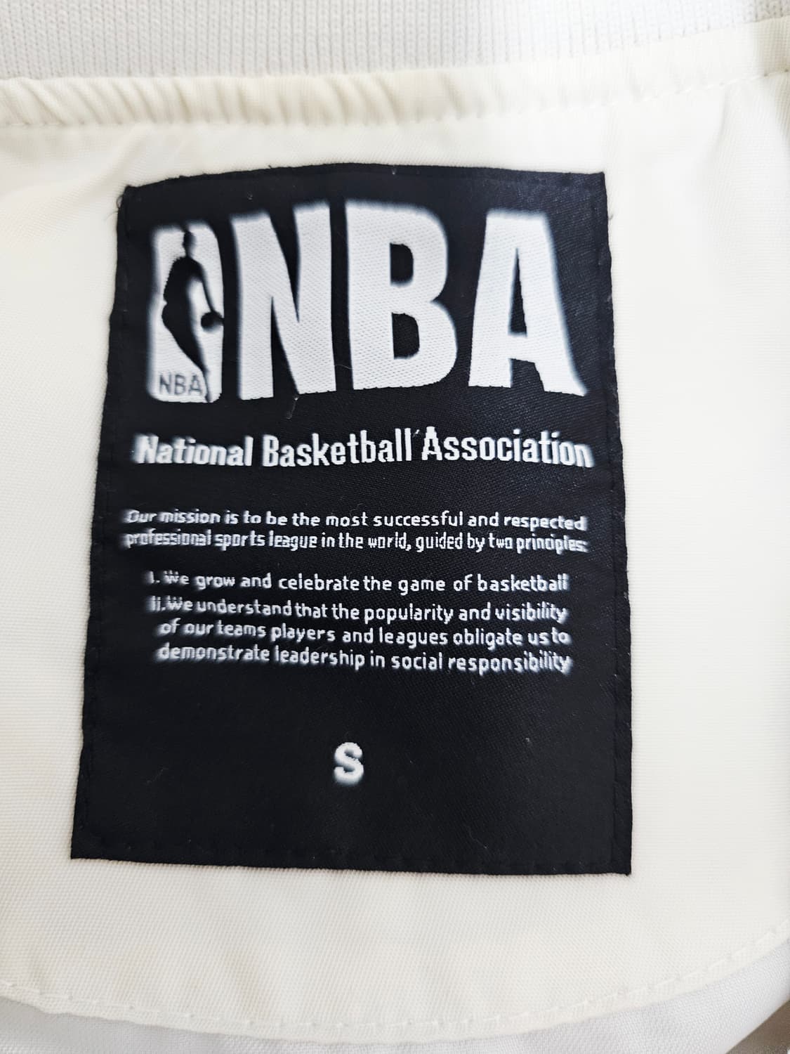 NBA 항공점퍼 S 상품이미지3