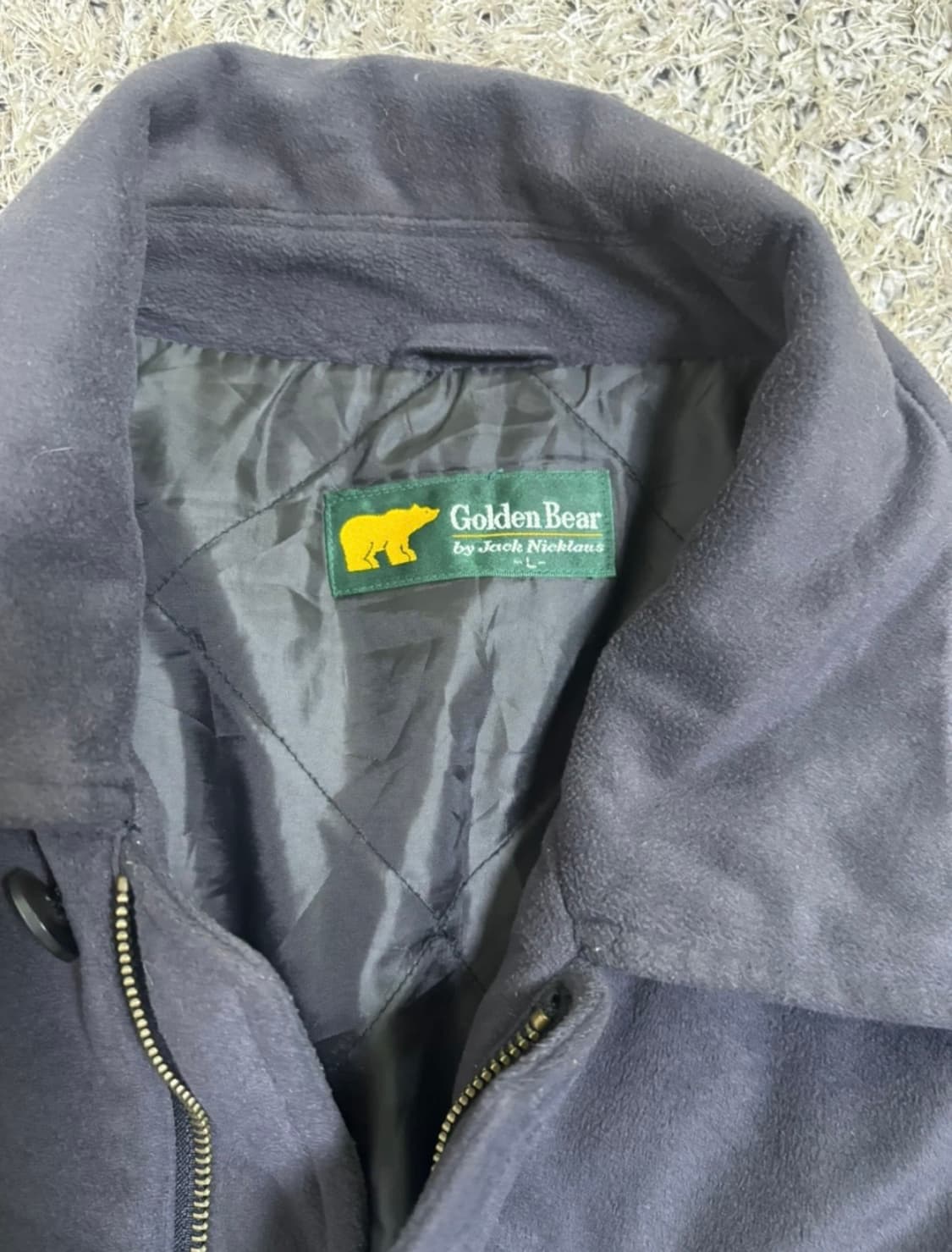 일본판 GOLDEN BEAR 플리스 자켓 사이즈 105-110   상품이미지4