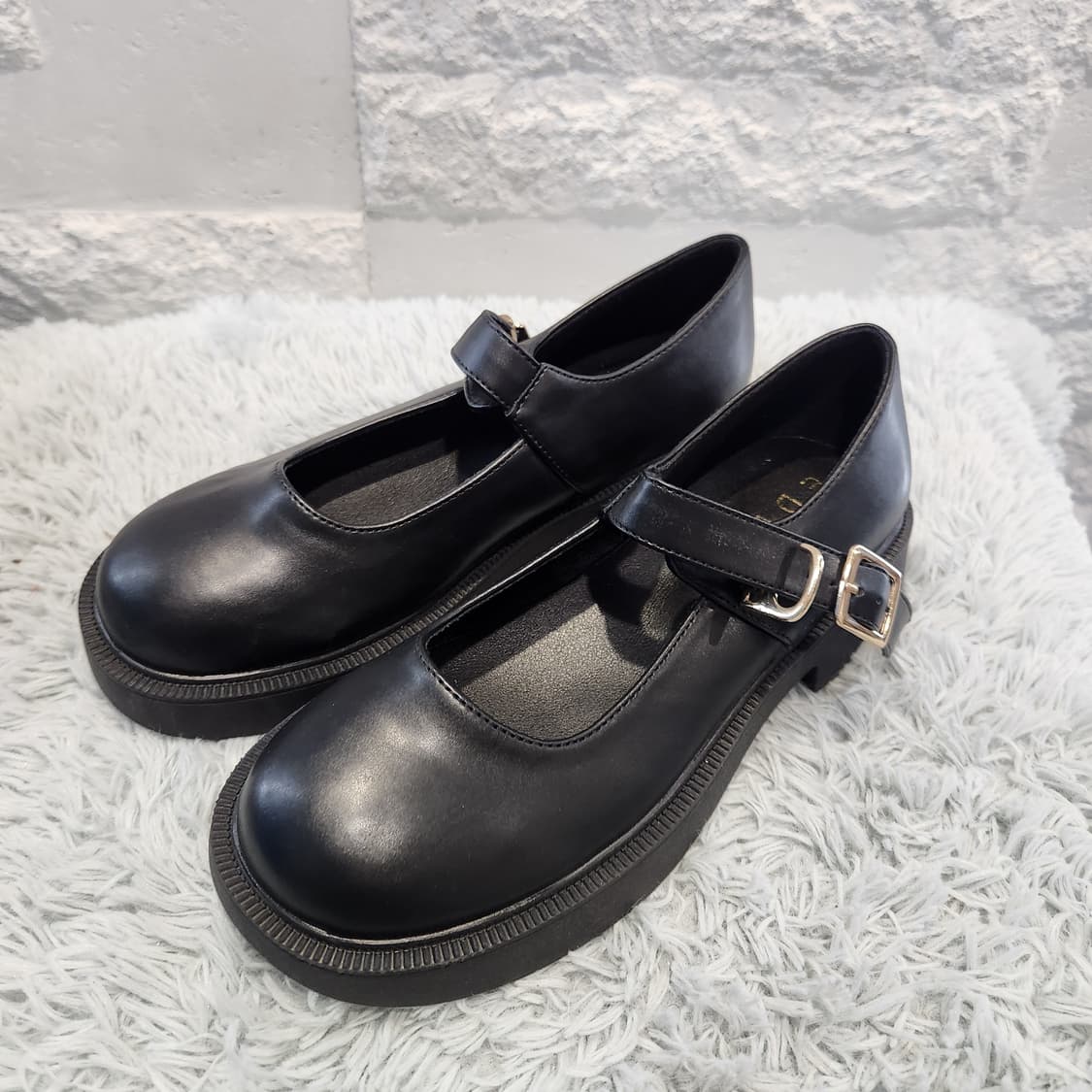 볼드 플랫폼 메리제인 블랙 🖤 스트릿 무드
245 상품이미지4