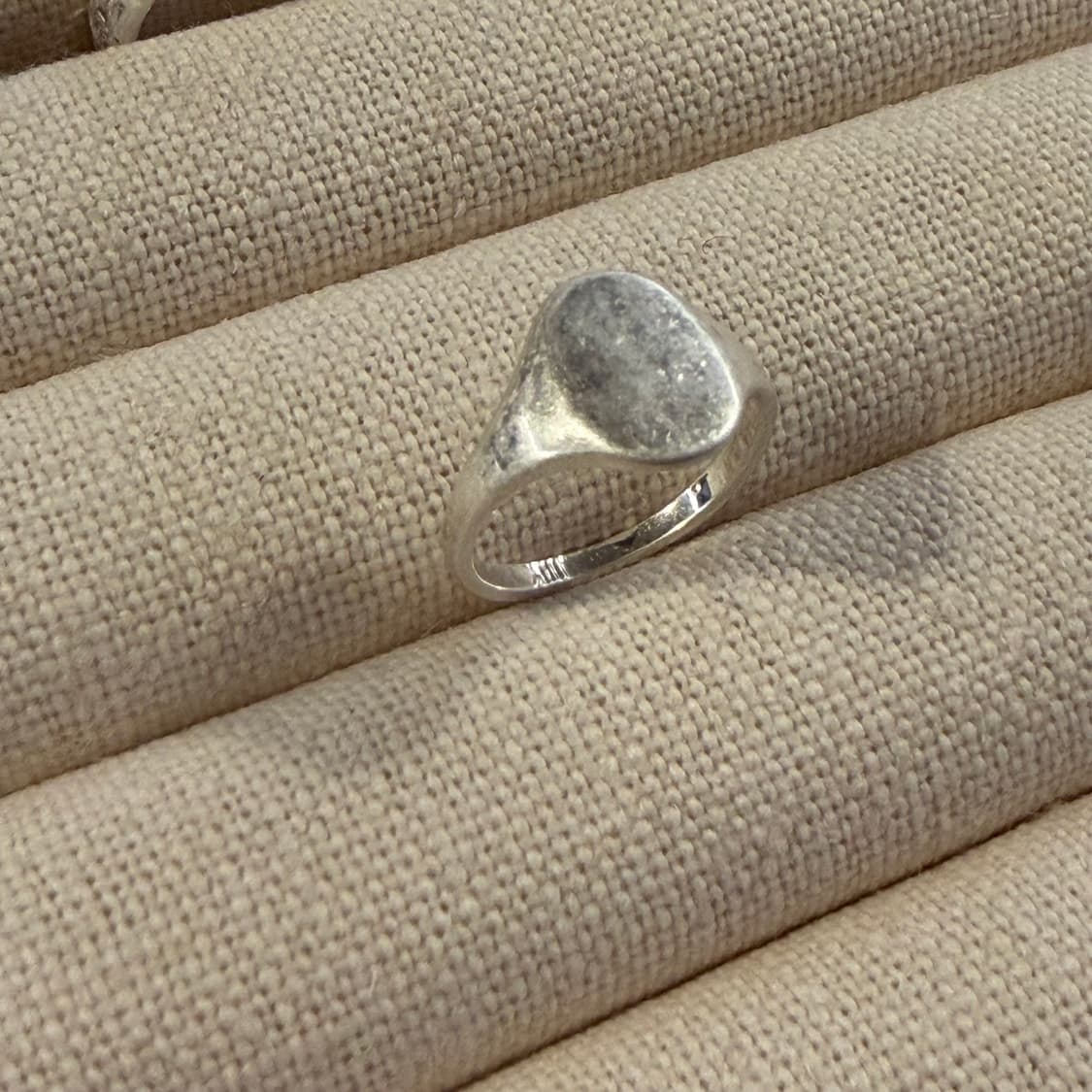 새상품 여성 신주 은도금 동그라미 반지  상품이미지2