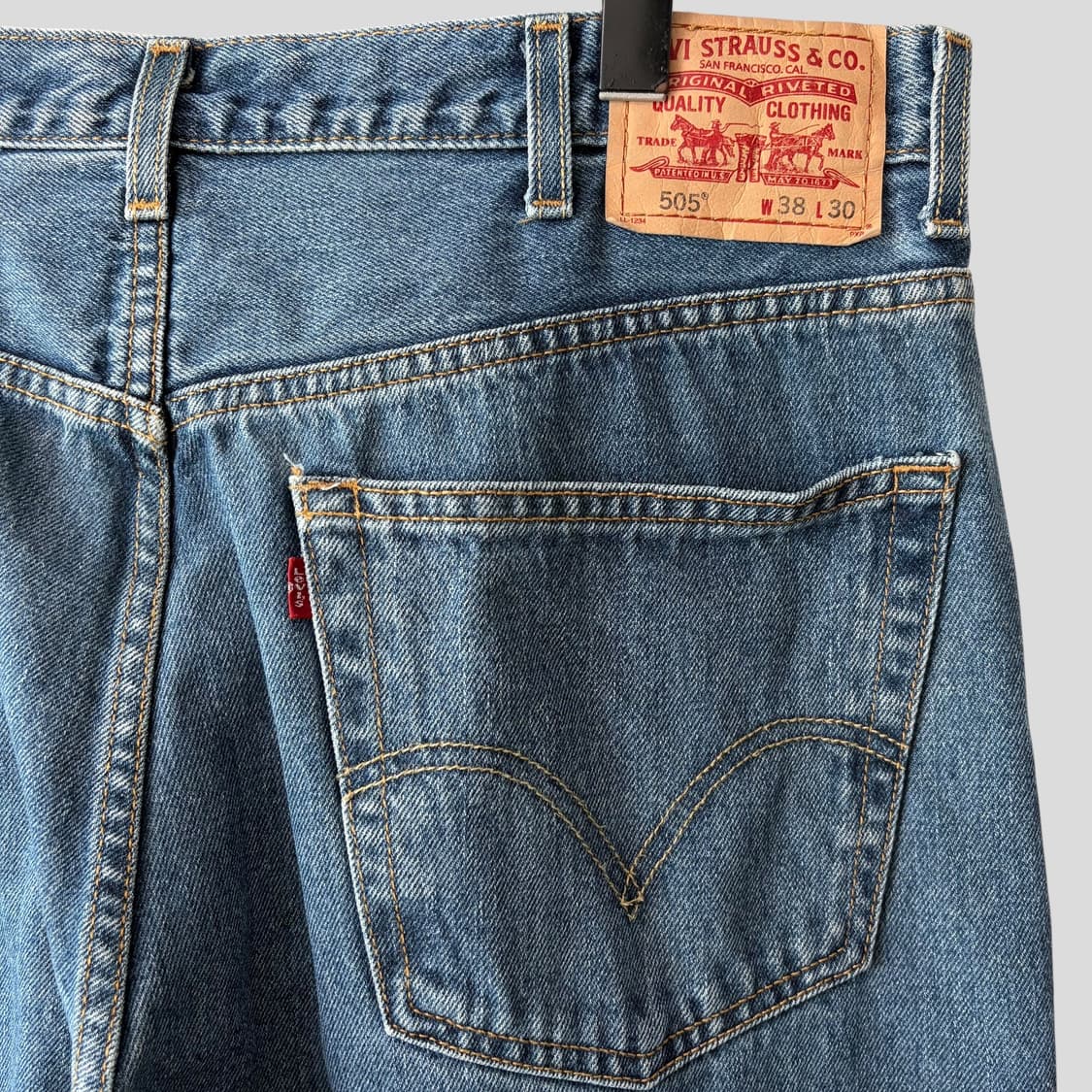 (38)리바이스 505 레귤러핏 데님 청바지 상품이미지6