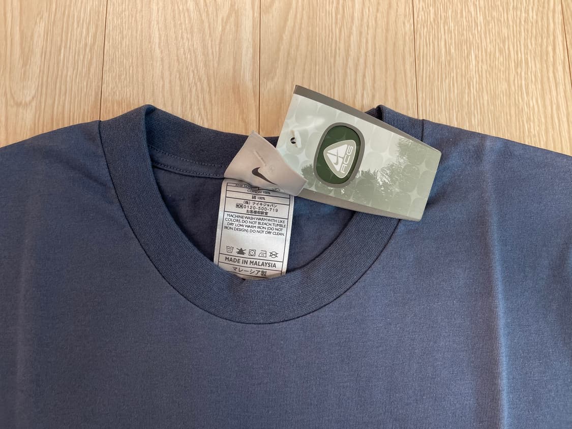 나이키 ACG 90s 올드 숏 슬리브 티셔츠 네이비 NIKE OLD 상품이미지3