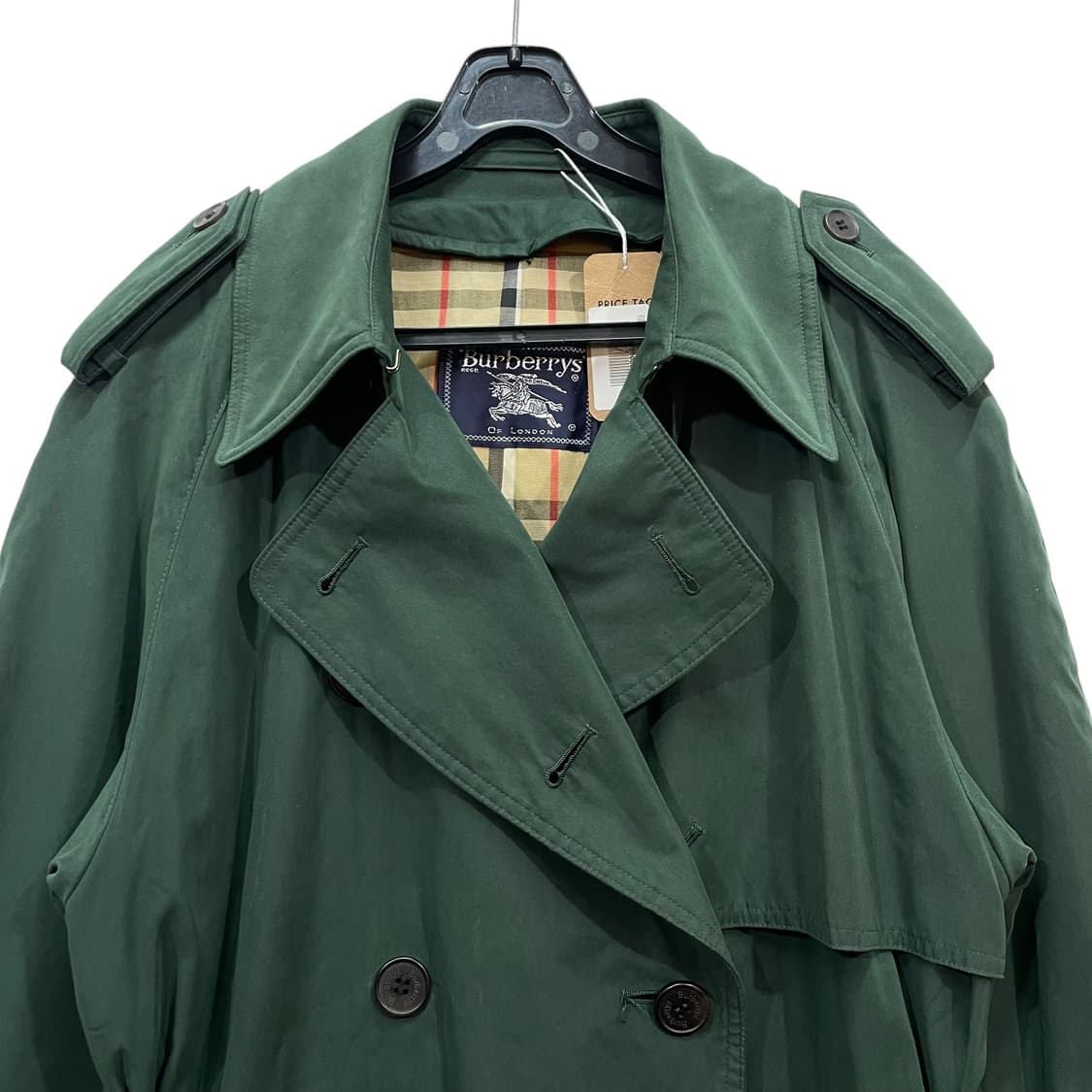 Burberry Classic Green Trench Coat 상품이미지3